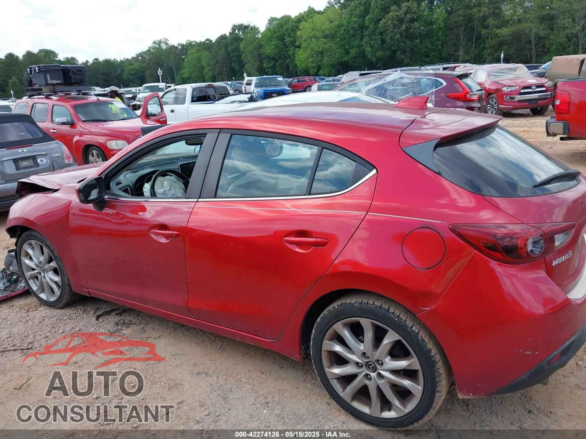 MAZDA MAZDA3 2015 - JM1BM1M32F1225112