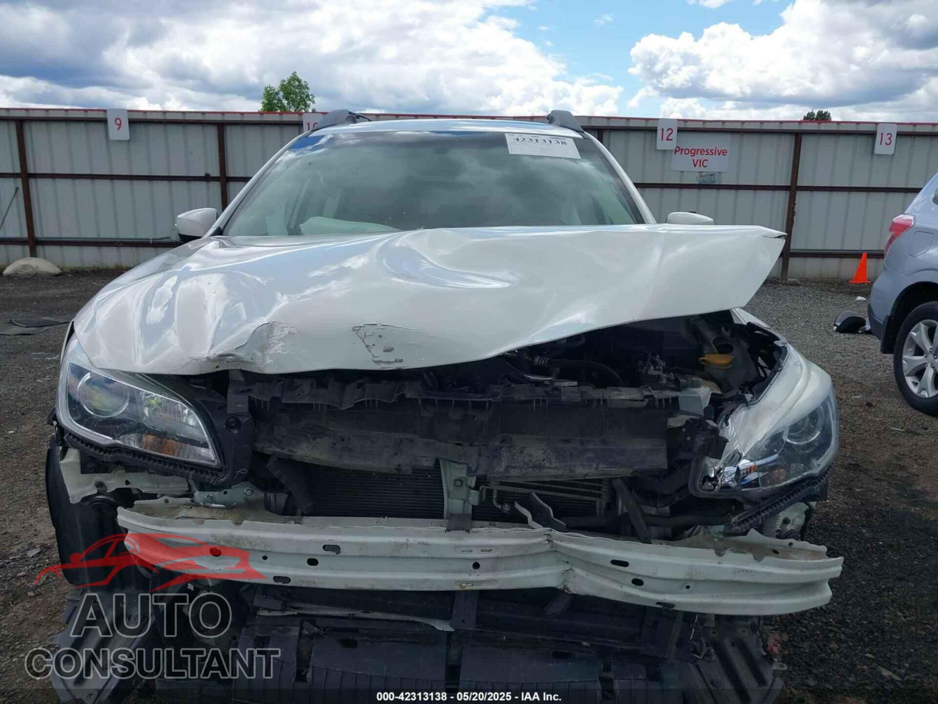 SUBARU OUTBACK 2016 - 4S4BSBLC8G3295180