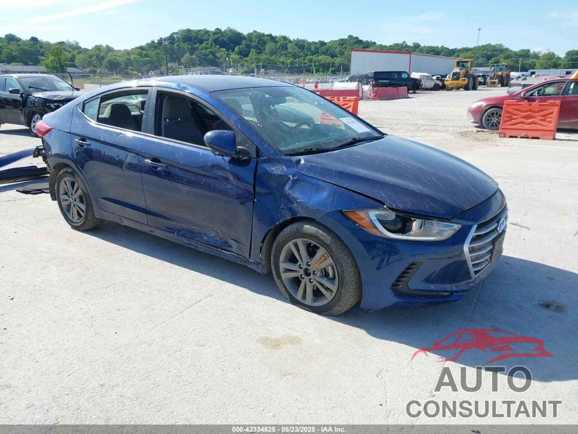 HYUNDAI ELANTRA 2018 - 5NPD84LF2JH213764