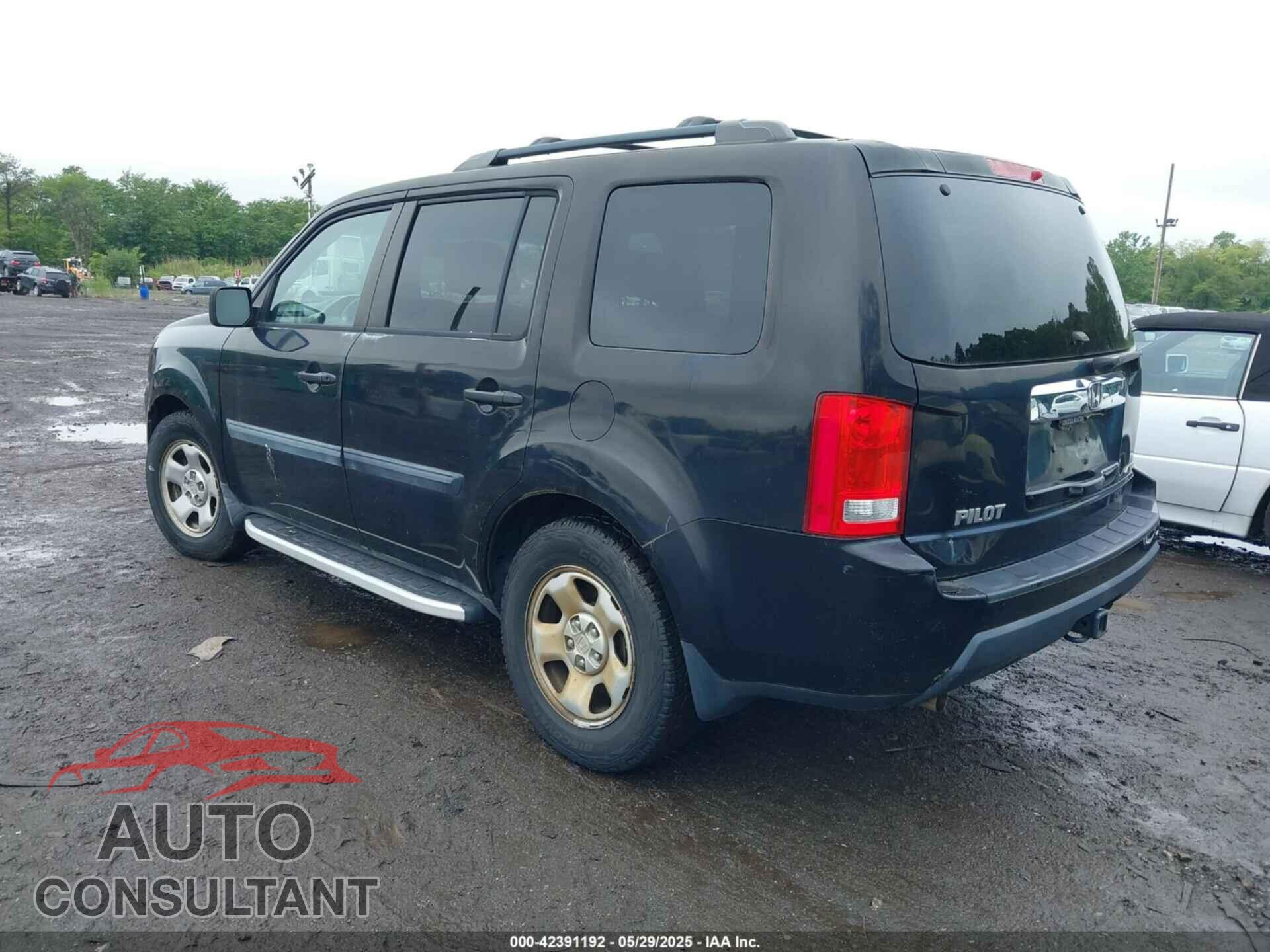 HONDA PILOT 2011 - 5FNYF4H22BB015022