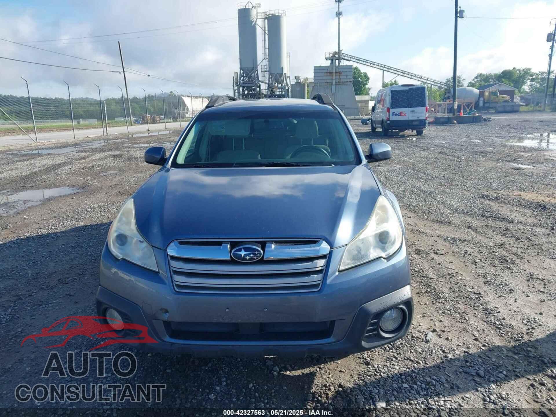 SUBARU OUTBACK 2013 - 4S4BRCCC9D3314946