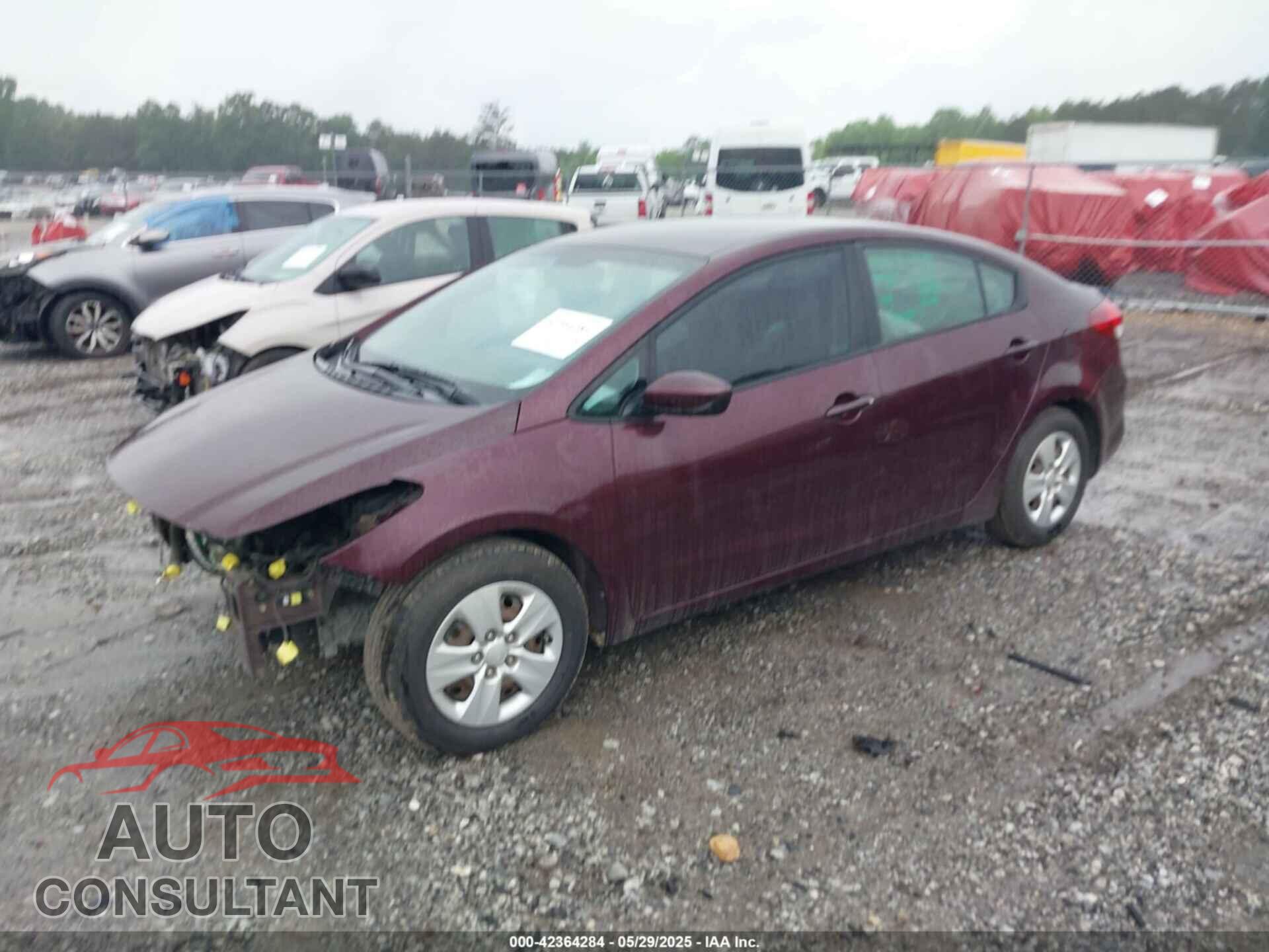 KIA FORTE 2017 - 3KPFK4A73HE014338