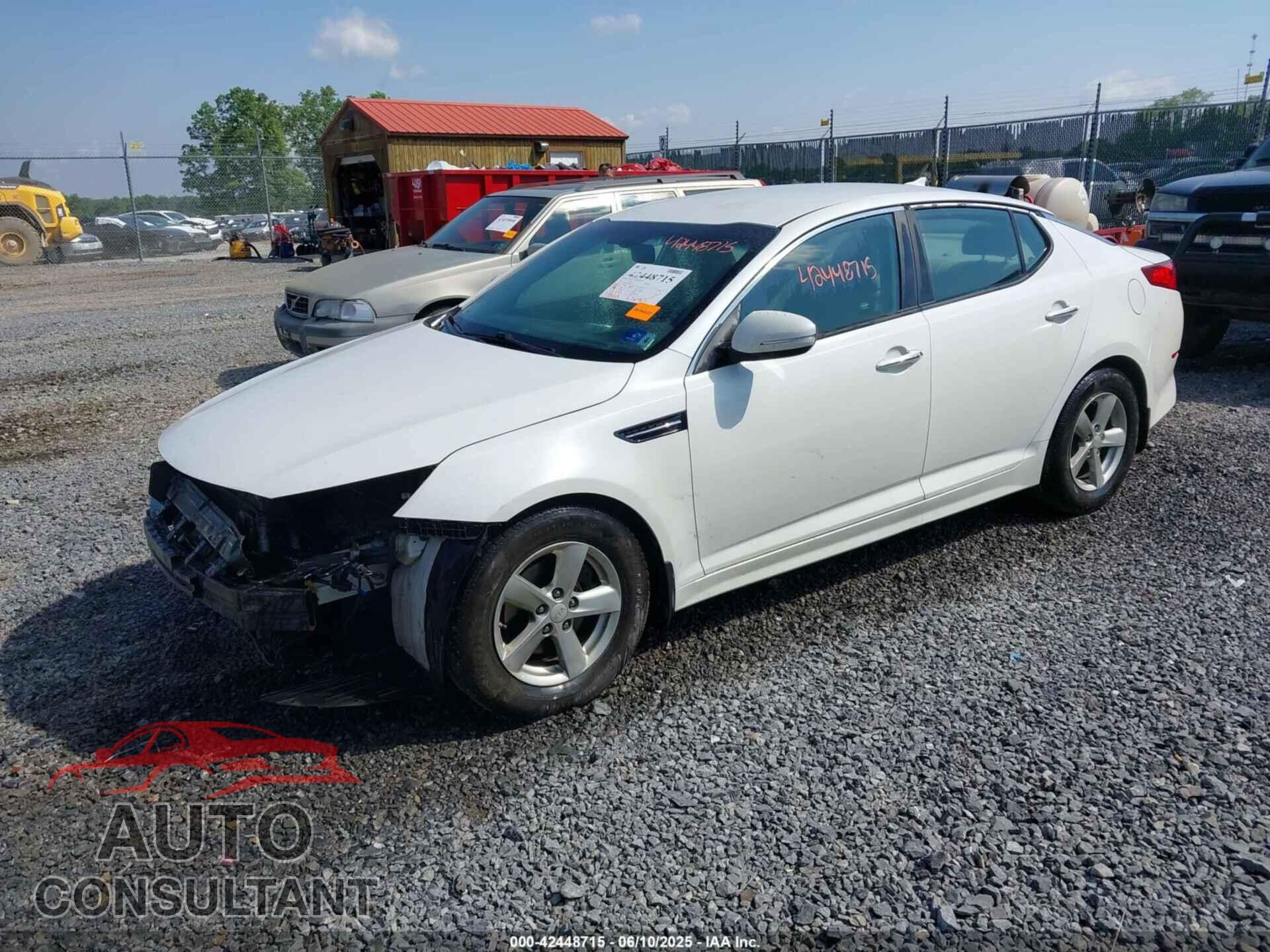 KIA OPTIMA 2015 - KNAGM4A70F5577934