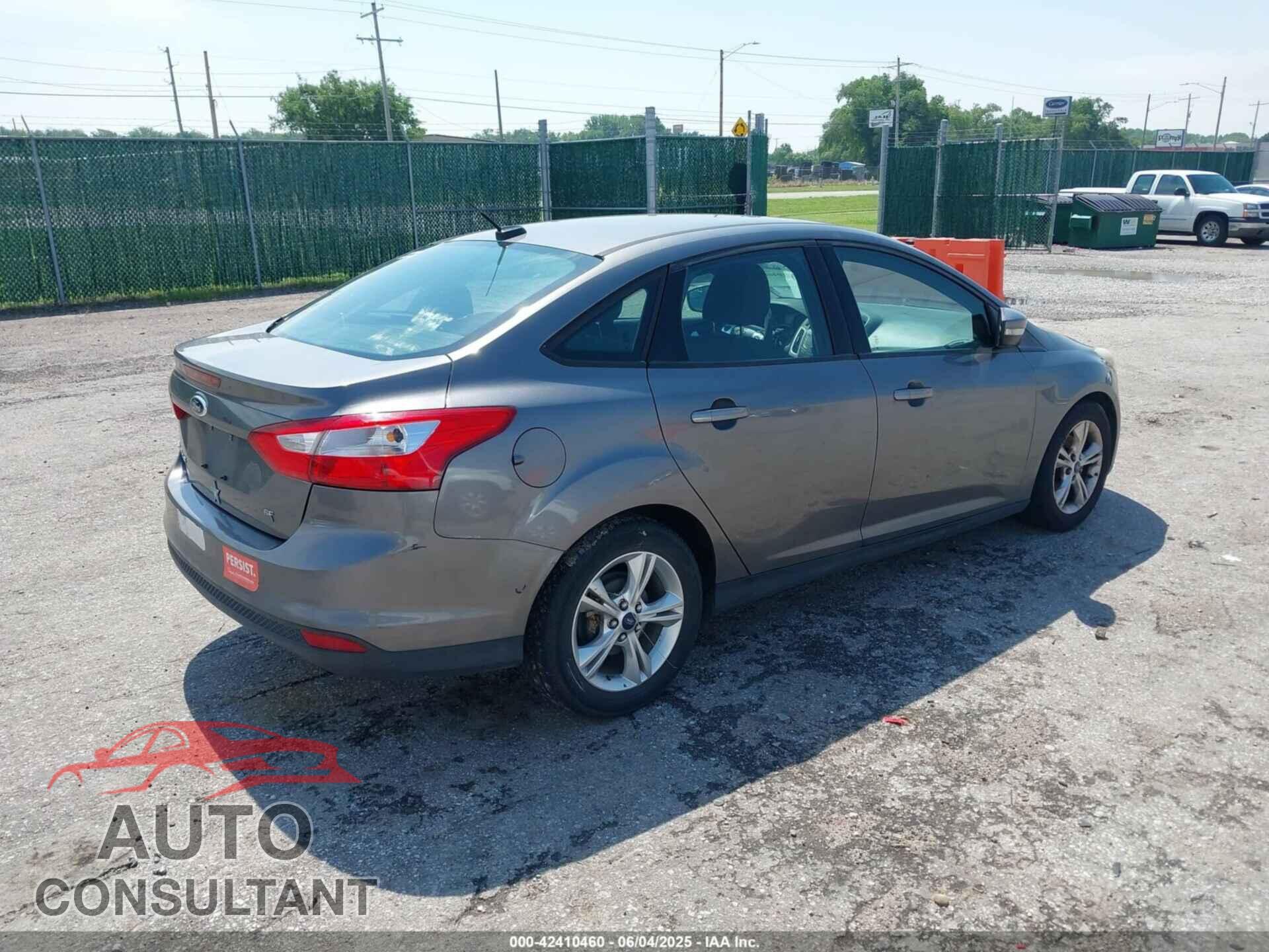 FORD FOCUS 2013 - 1FADP3F25DL337961