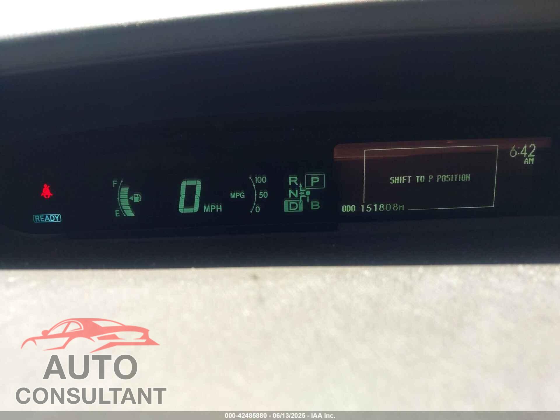 TOYOTA PRIUS 2010 - JTDKN3DU4A1313296