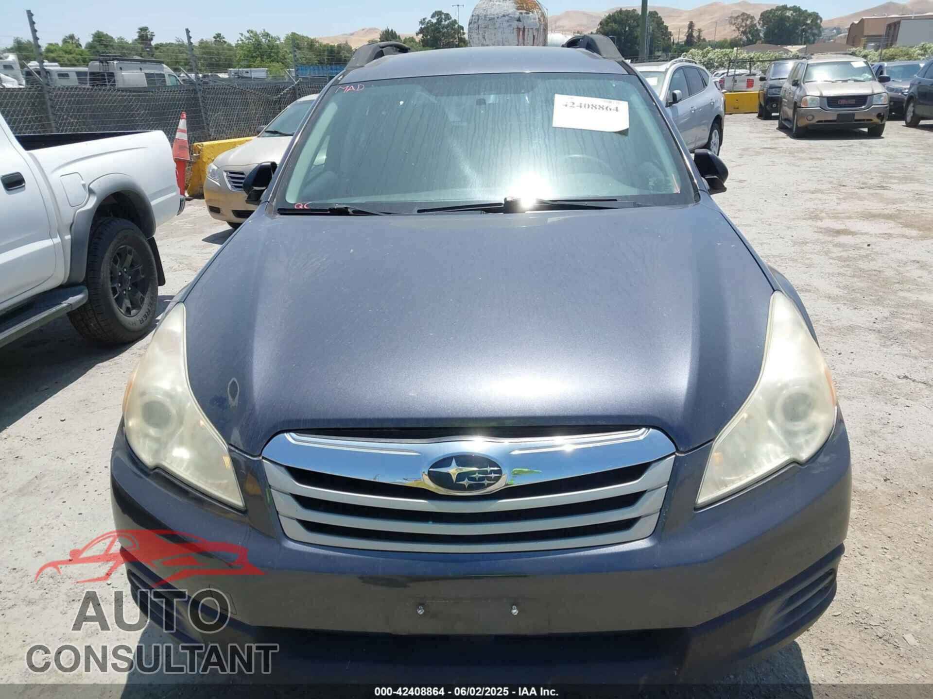 SUBARU OUTBACK 2011 - 4S4BRBAC9B3341901