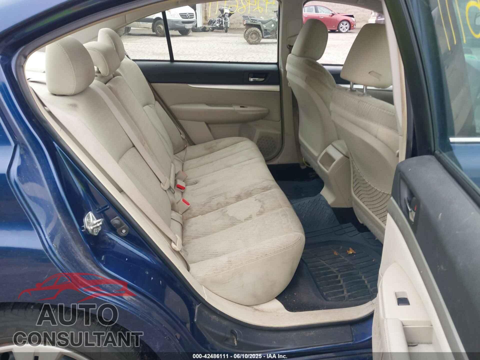 SUBARU LEGACY 2010 - 4S3BMAA68A1218754