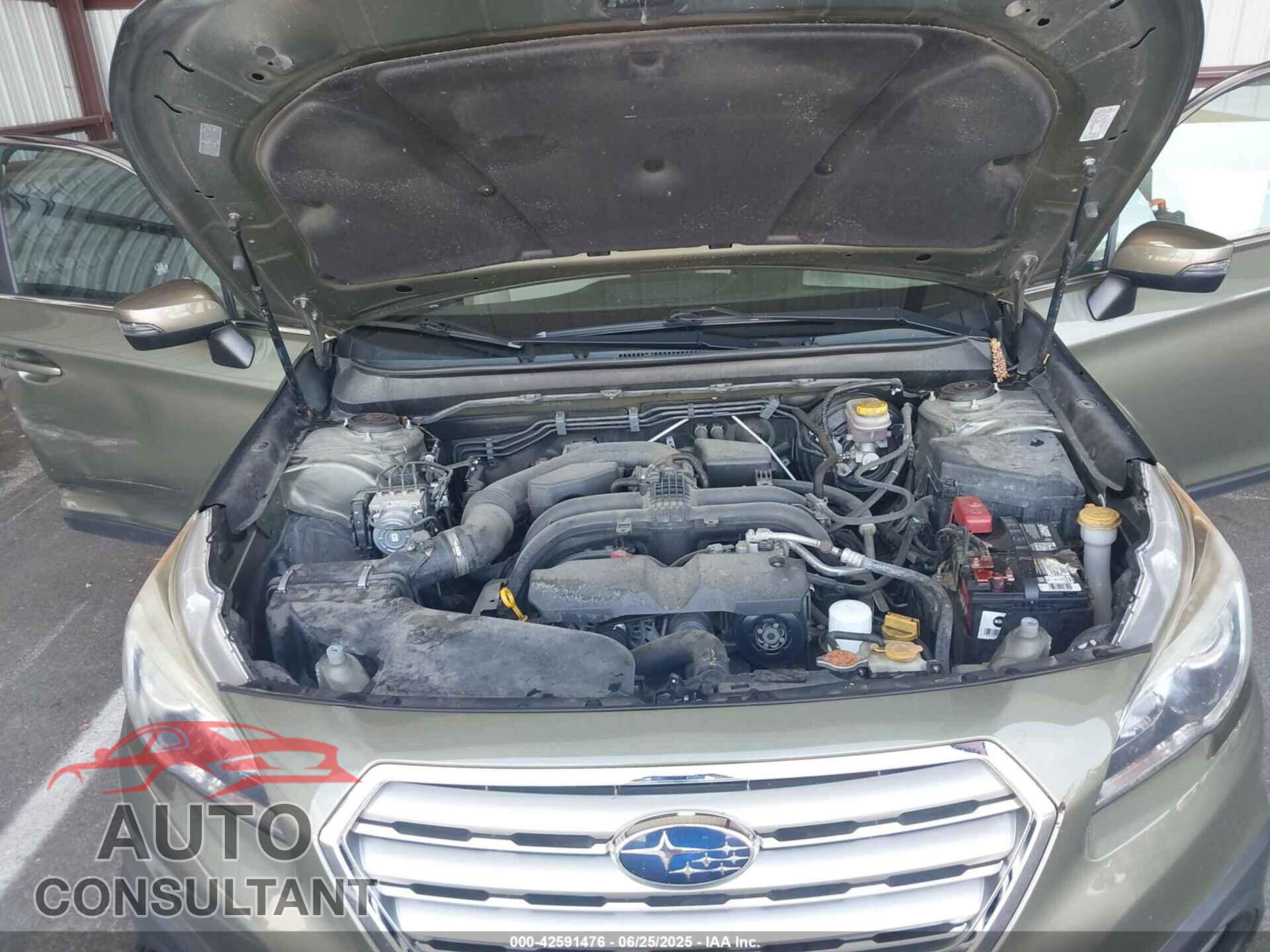 SUBARU OUTBACK 2016 - 4S4BSBFC5G3305644