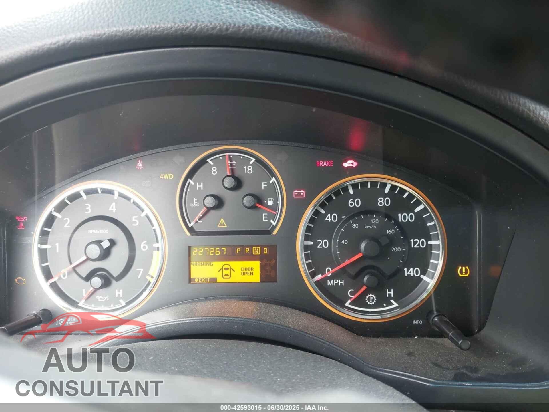 NISSAN ARMADA 2013 - 5N1AA0NE4DN609831