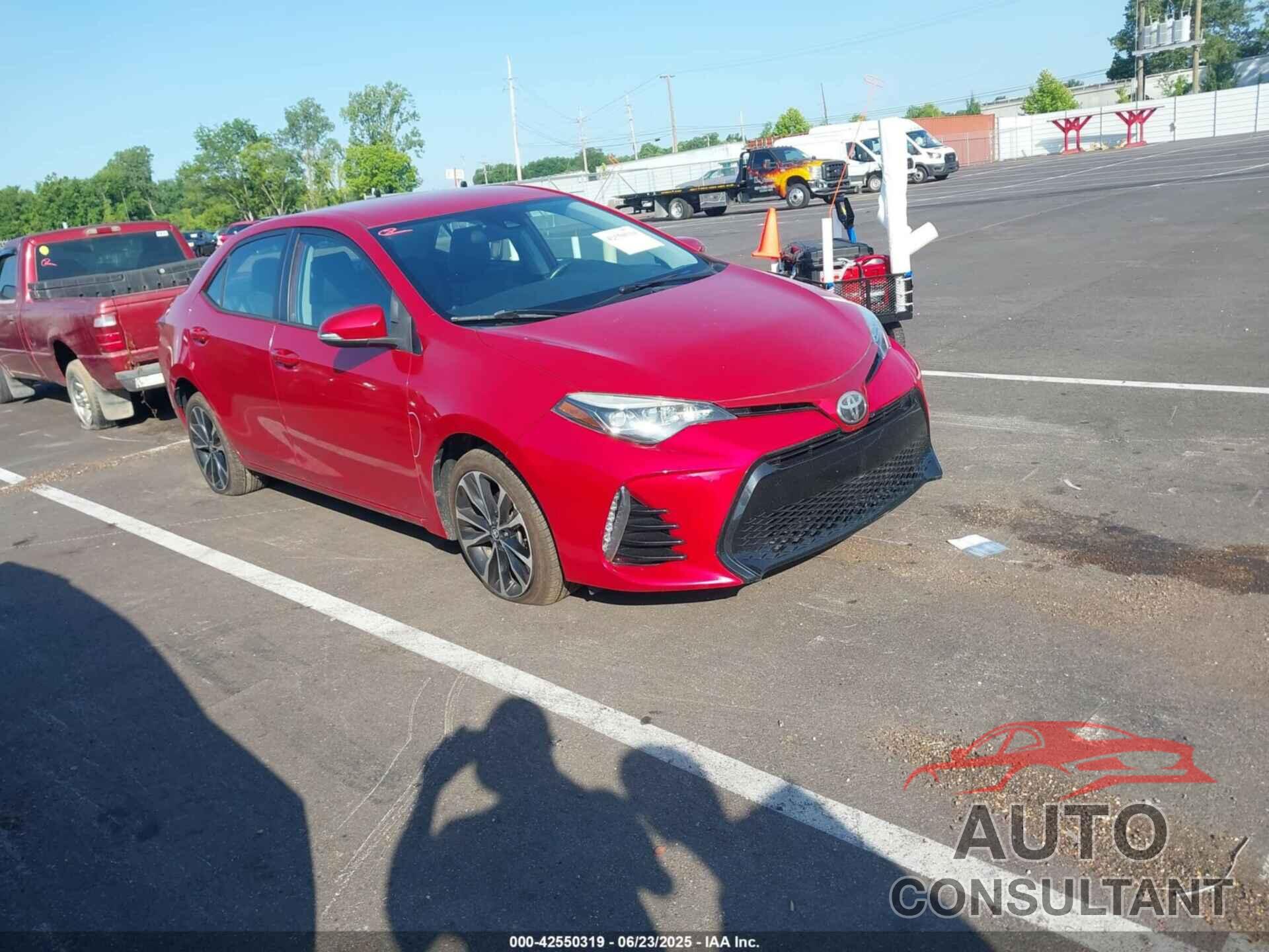 TOYOTA COROLLA 2017 - 5YFBURHE9HP700456