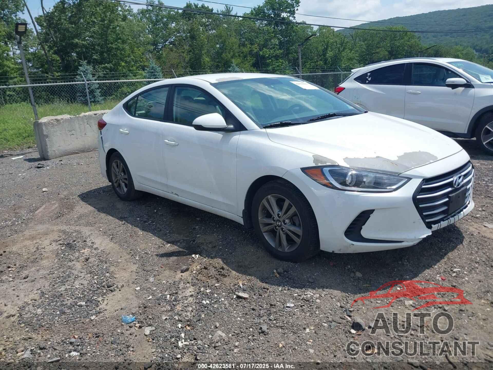 HYUNDAI ELANTRA 2018 - 5NPD84LF6JH282697