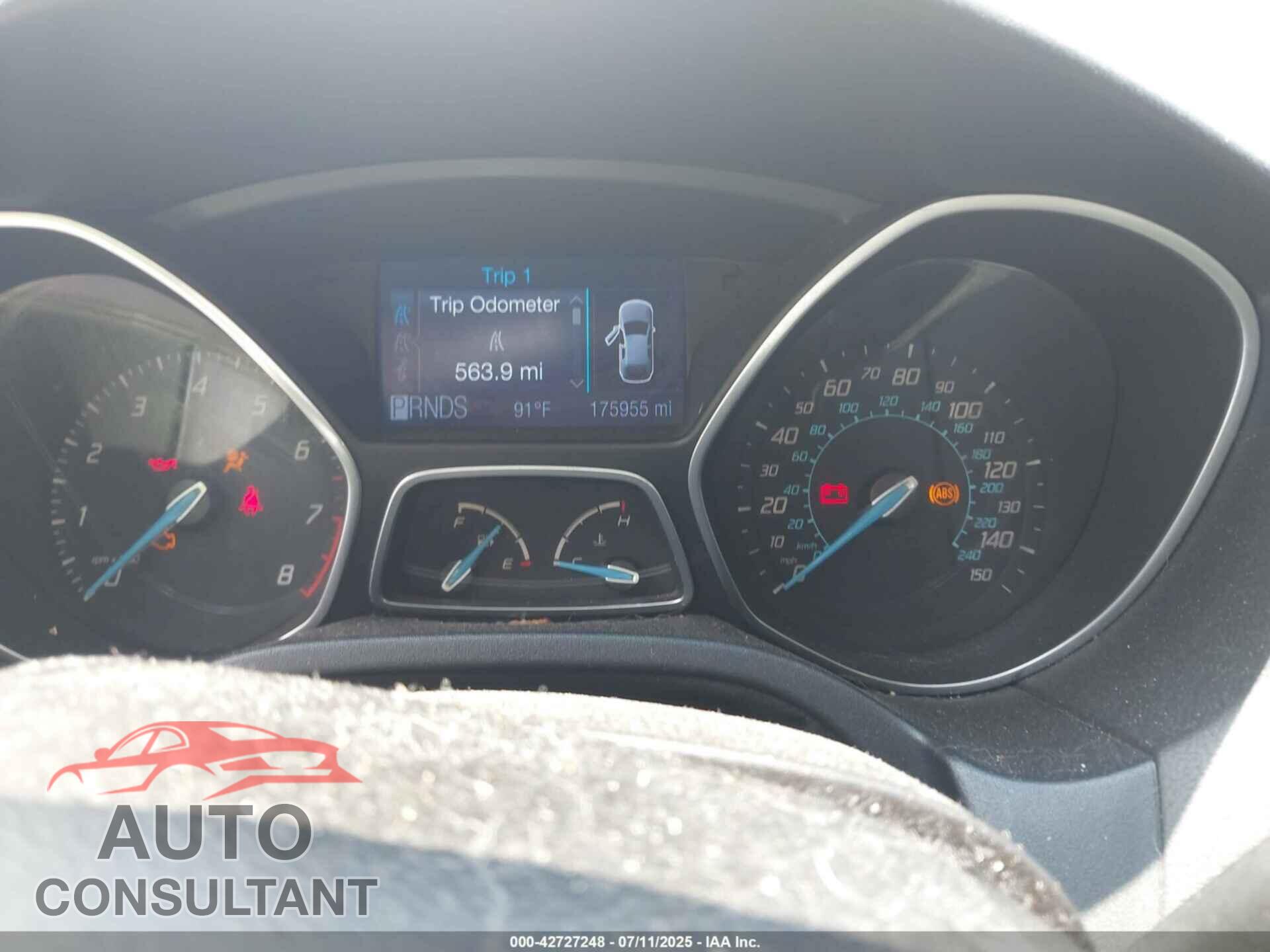 FORD FOCUS 2012 - 1FAHP3M23CL190235