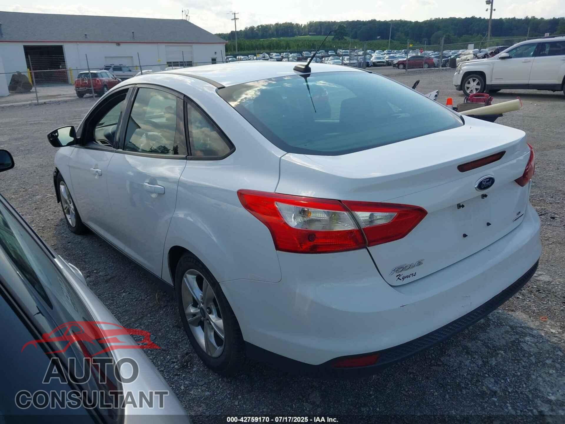 FORD FOCUS 2014 - 1FADP3F24EL248626
