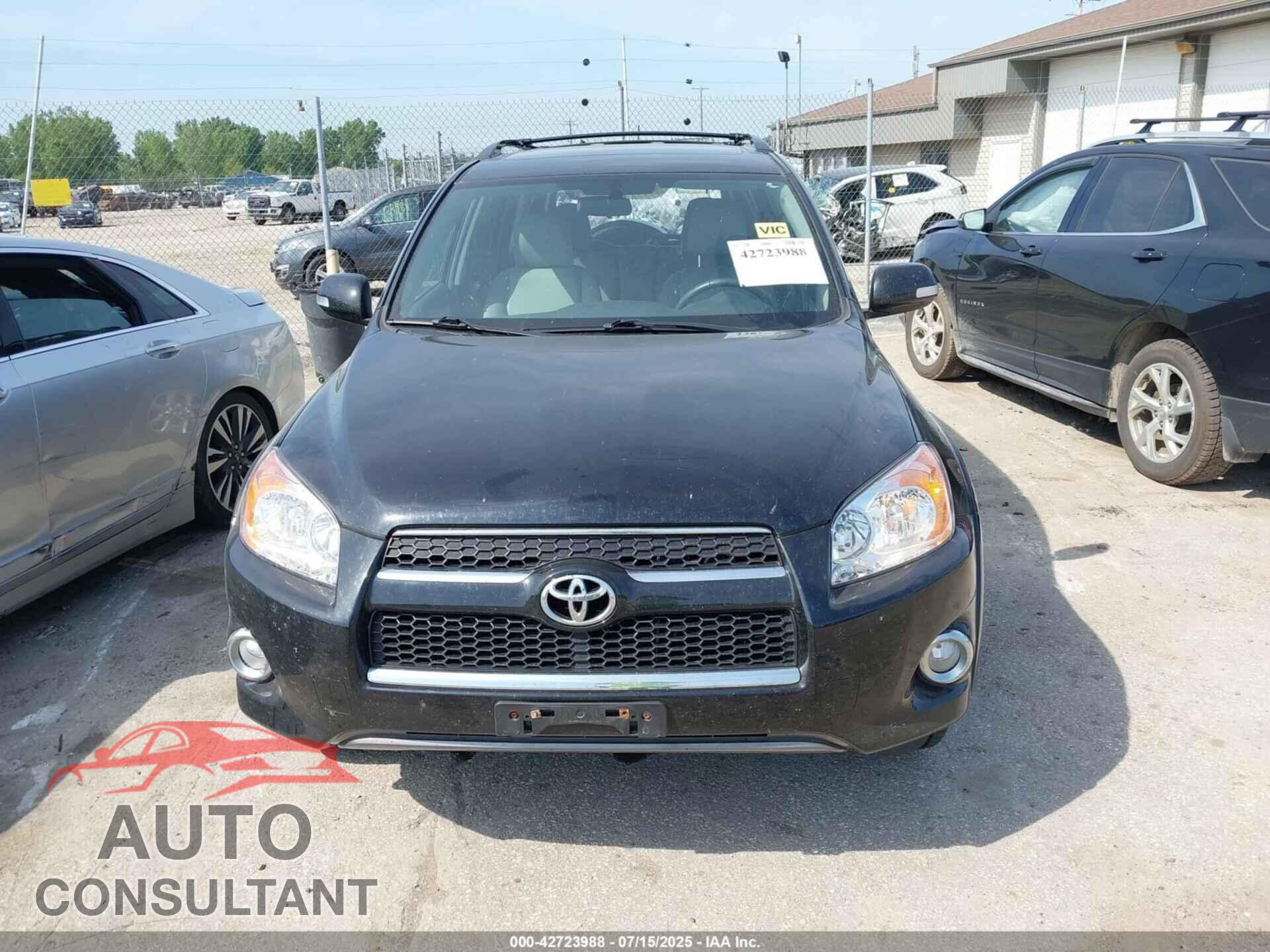 TOYOTA RAV4 2011 - 2T3DF4DV6BW161108