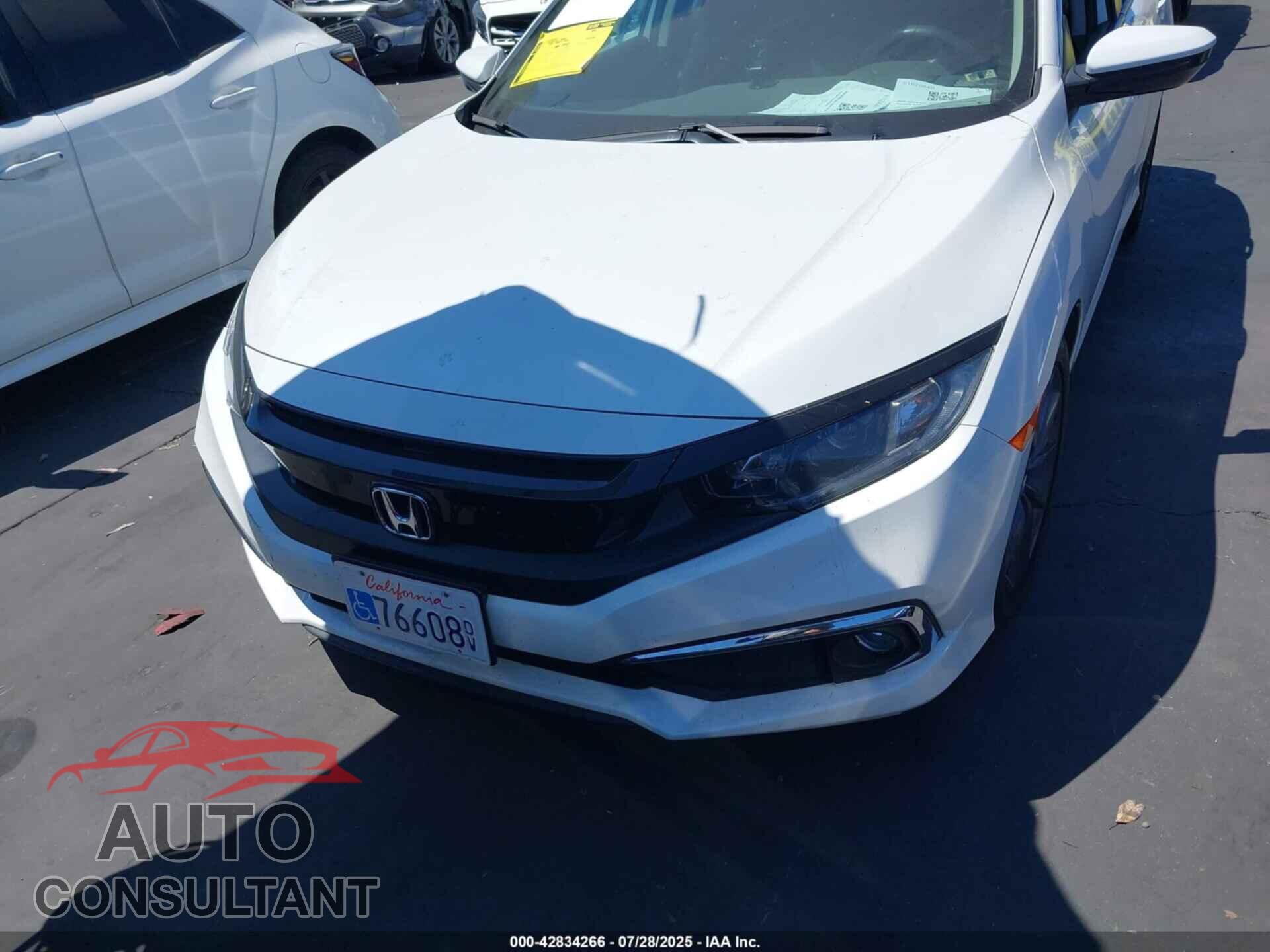 HONDA CIVIC 2020 - 19XFC1F37LE216030