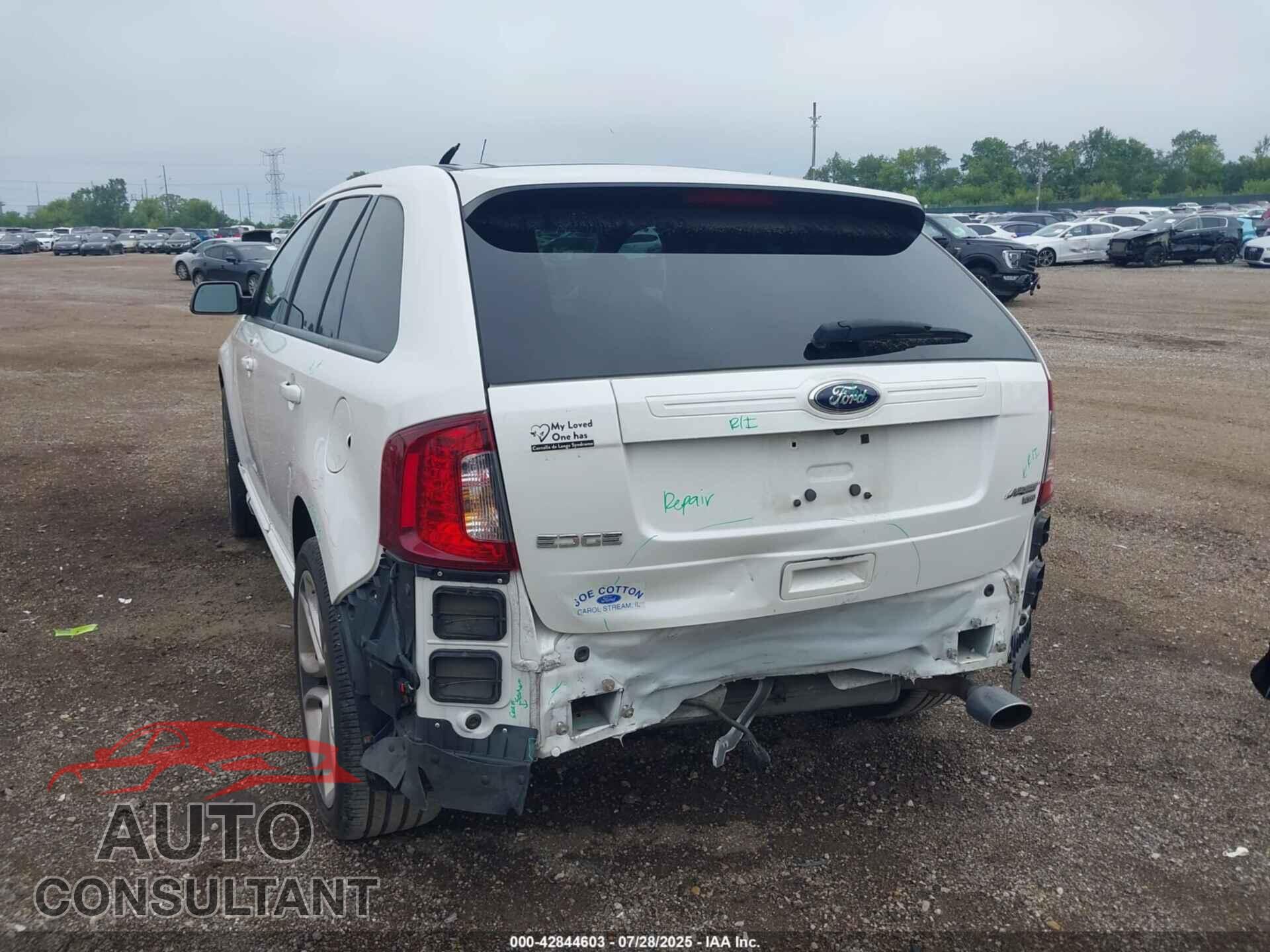 FORD EDGE 2013 - 2FMDK4AK5DBE16726