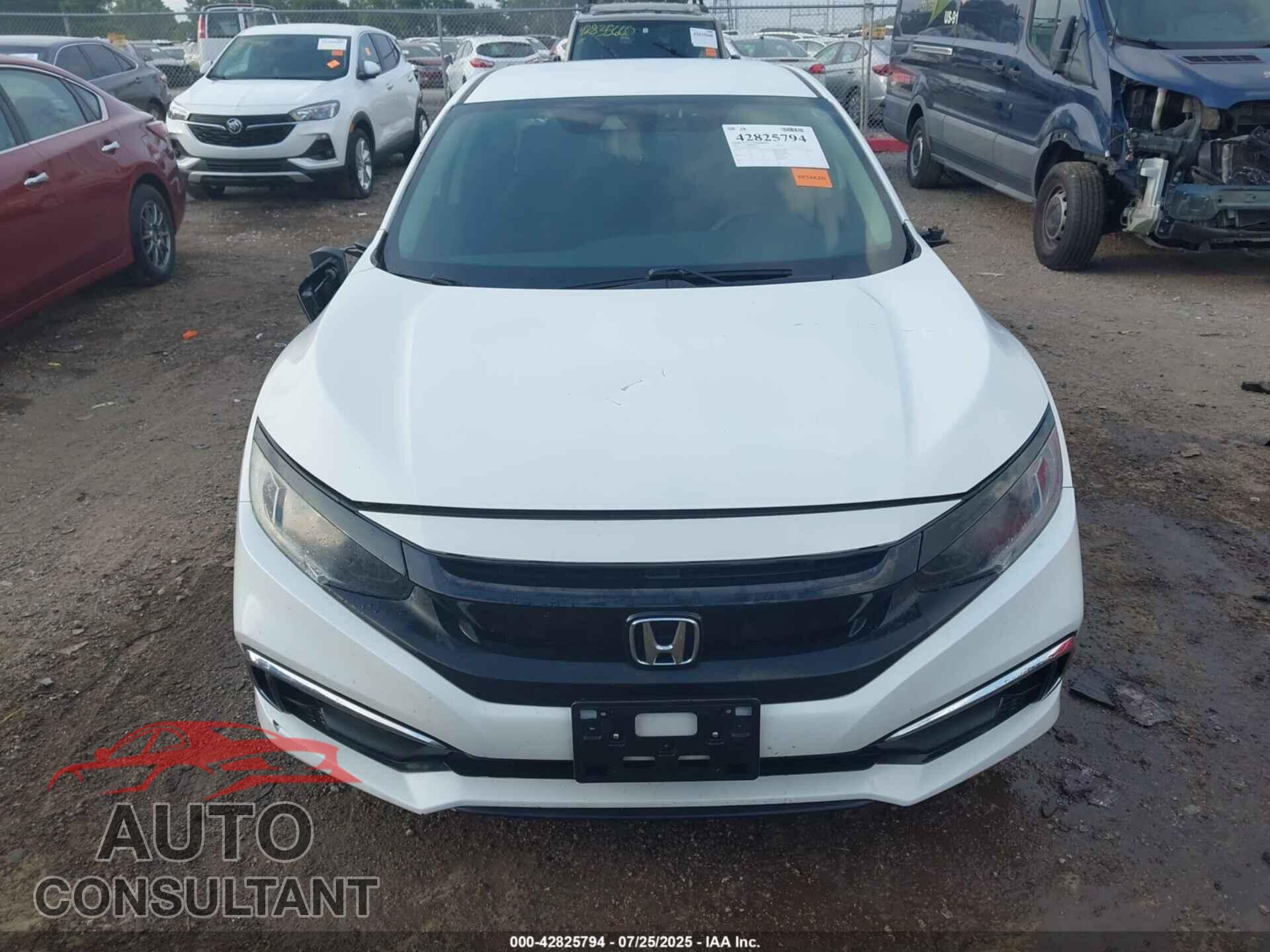 HONDA CIVIC 2019 - 2HGFC2F66KH600708