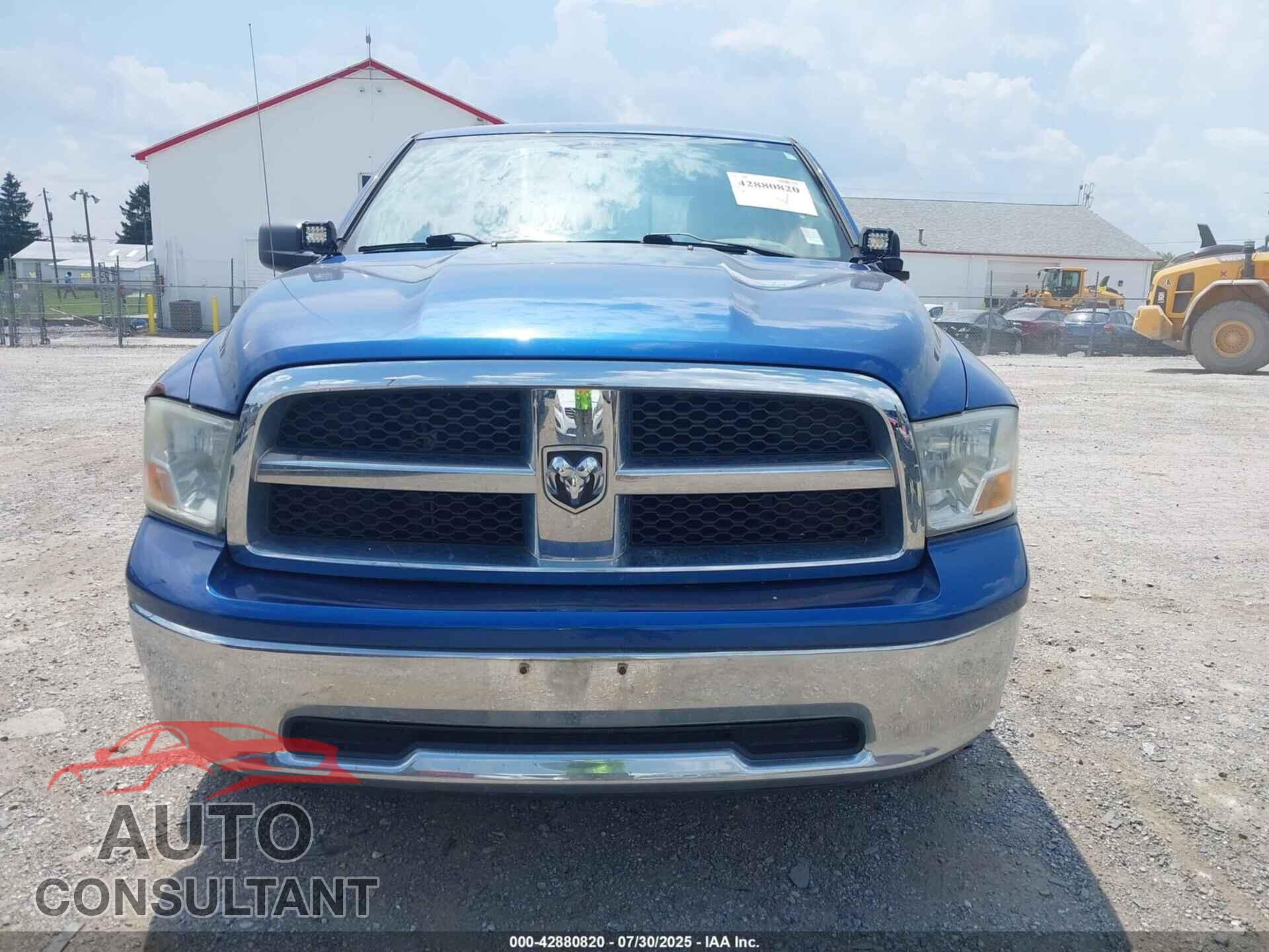 DODGE RAM 1500 2010 - 1D7RV1GT1AS122991