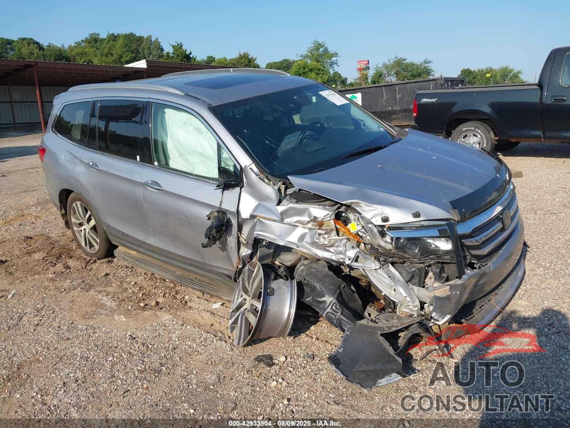 HONDA PILOT 2017 - 5FNYF6H09HB064057