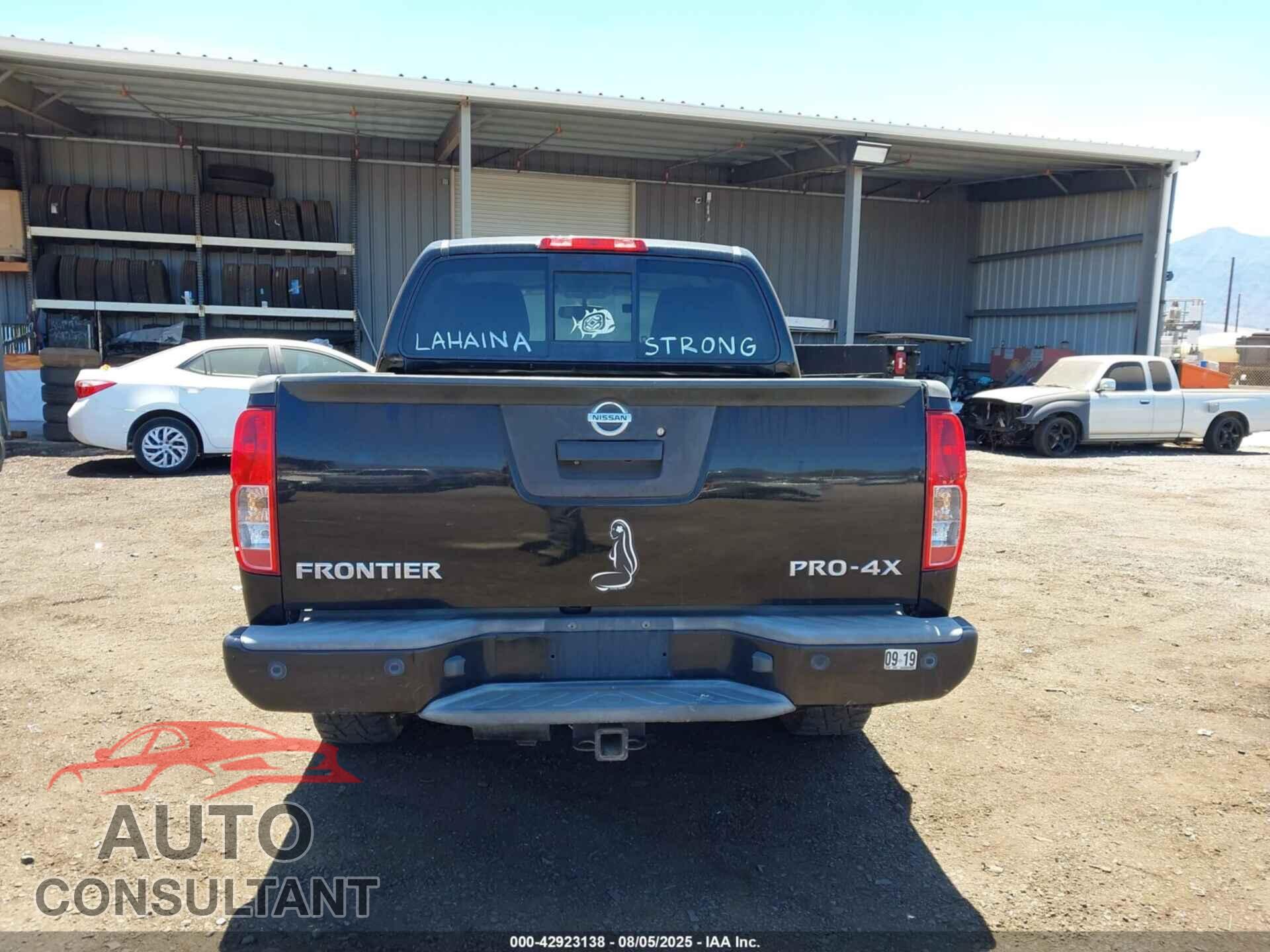 NISSAN FRONTIER 2016 - 1N6AD0EV0GN769153