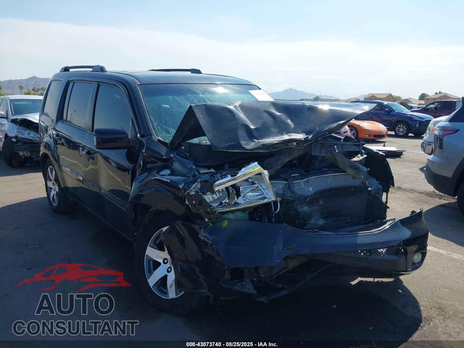 HONDA PILOT 2014 - 5FNYF3H93EB004624