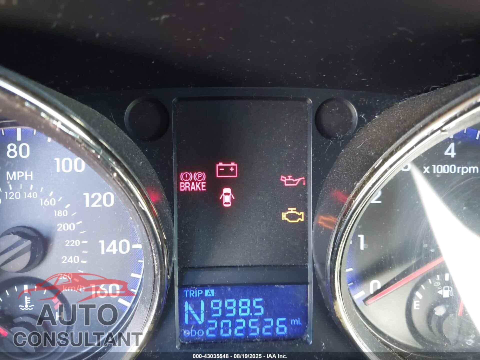 HYUNDAI GENESIS 2012 - KMHHT6KD2CU074431