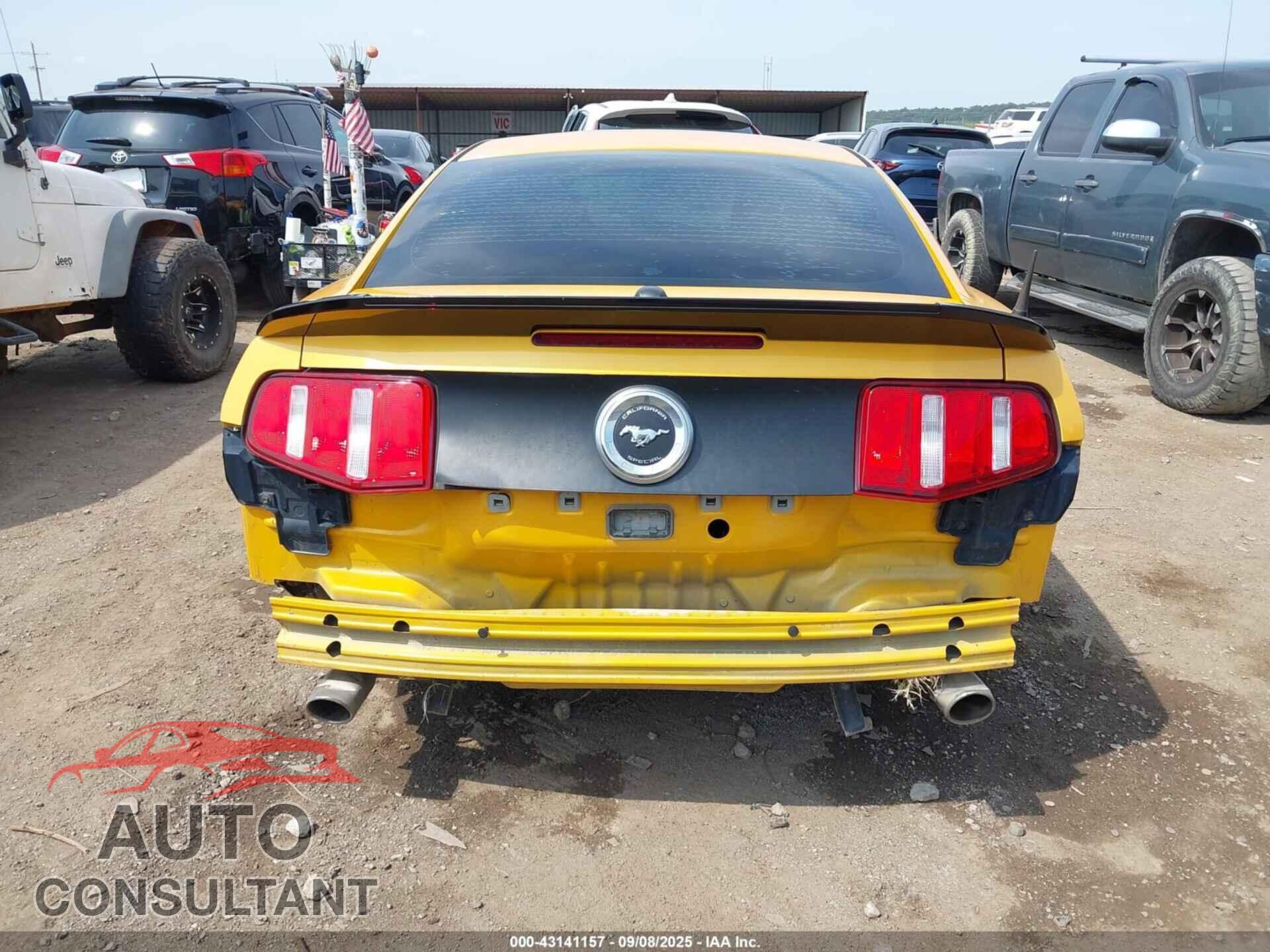FORD MUSTANG 2012 - 1ZVBP8CFXC5209821