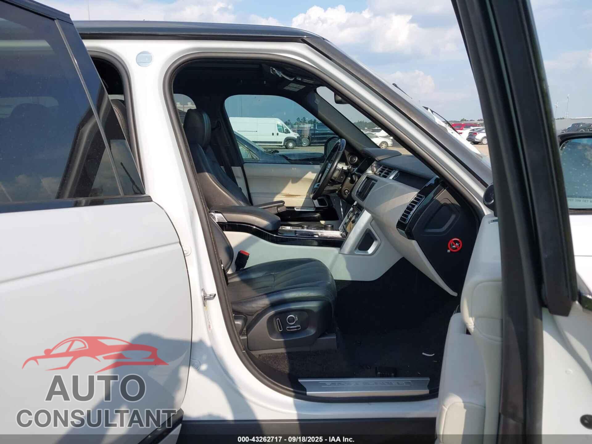 LAND ROVER RANGE ROVER 2016 - SALGS2KF5GA255391