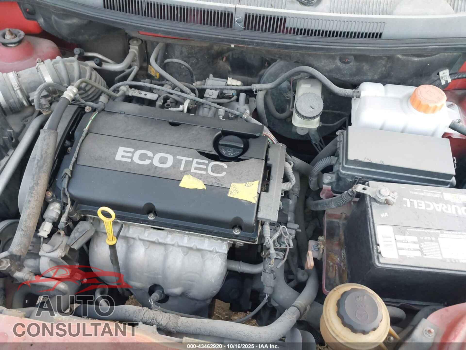 CHEVROLET AVEO 2009 - KL1TD56E19B331048