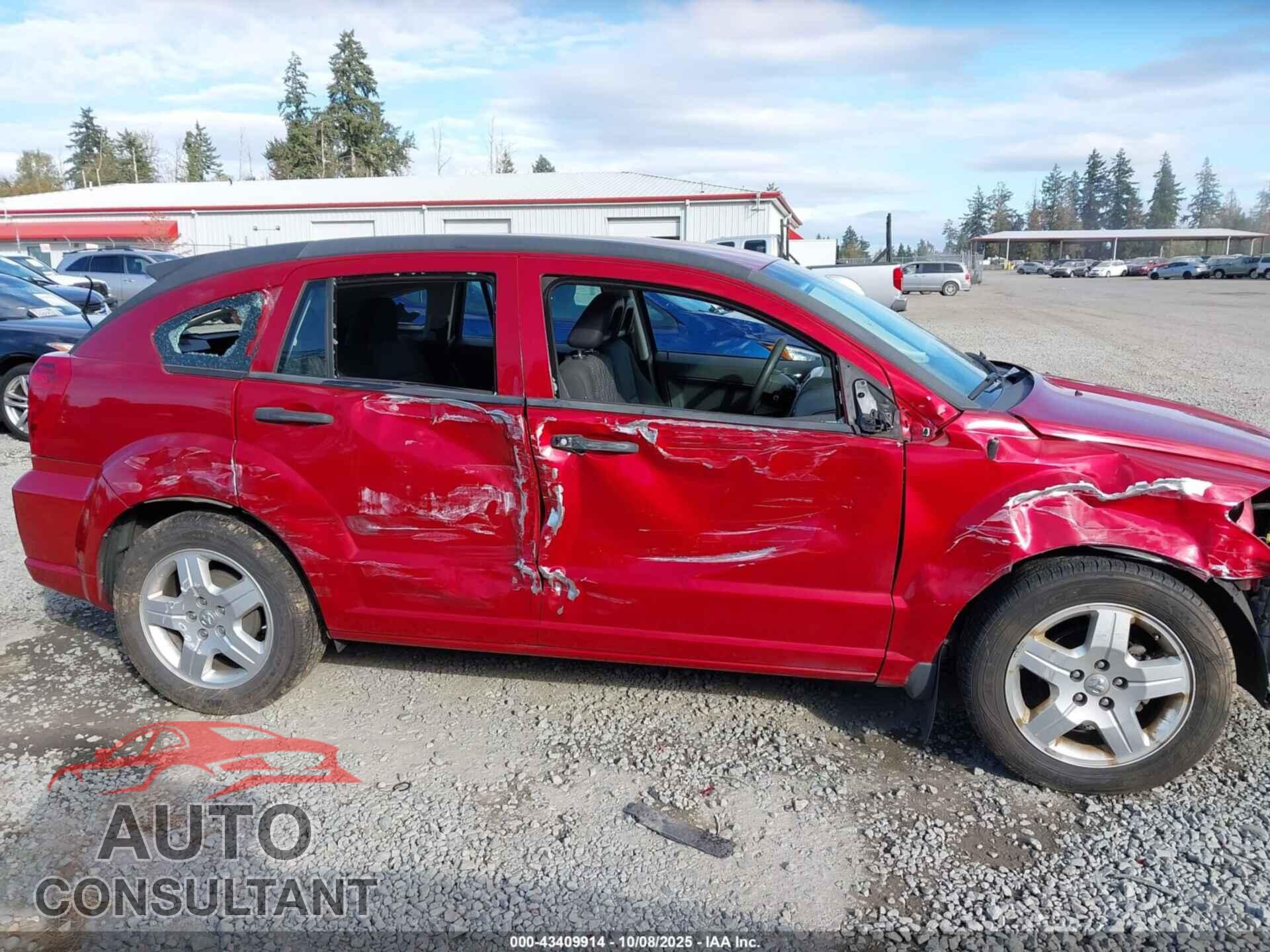 DODGE CALIBER 2009 - 1B3HB28A39D101899