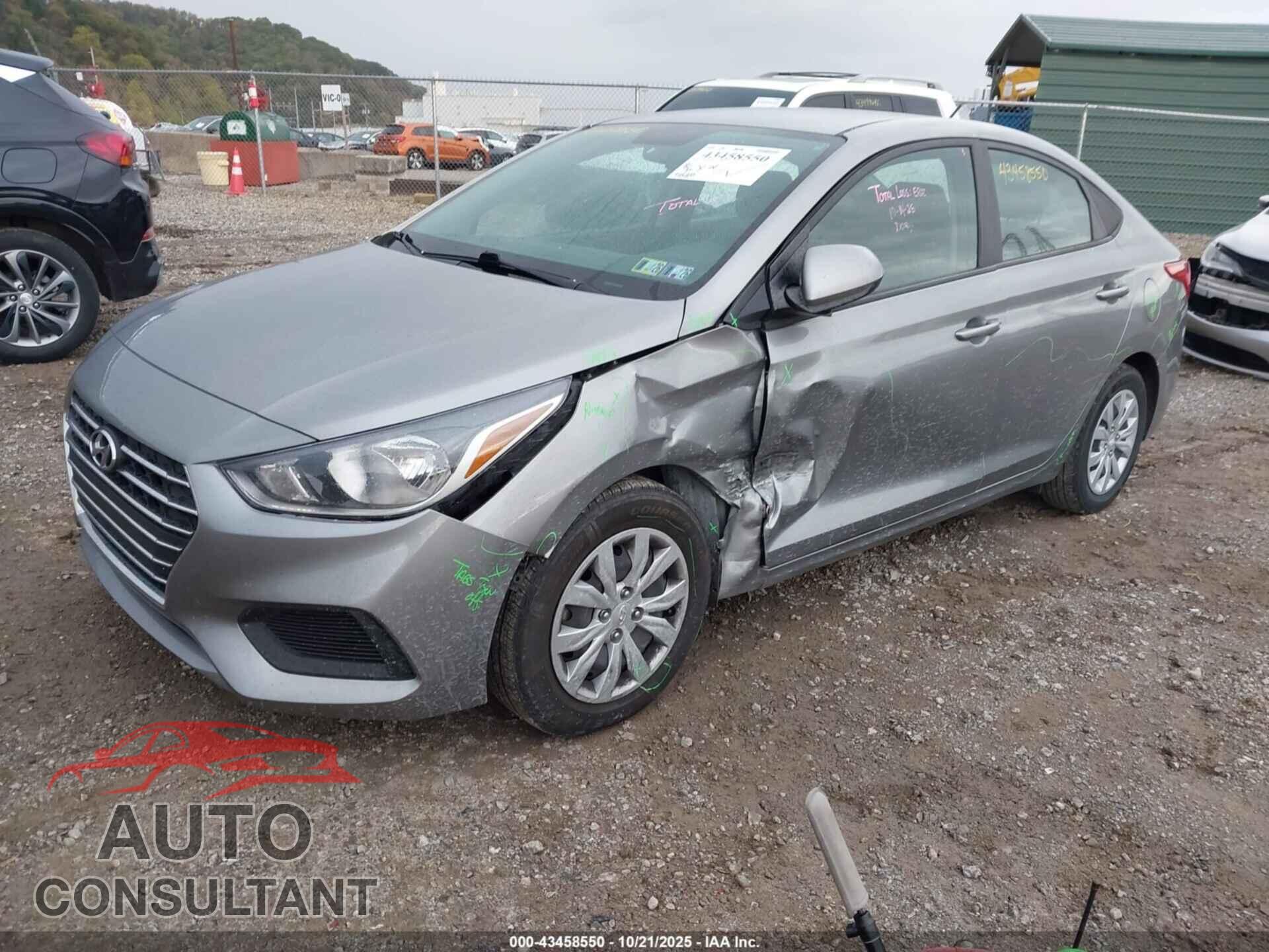 HYUNDAI ACCENT 2022 - 3KPC24A68NE171143