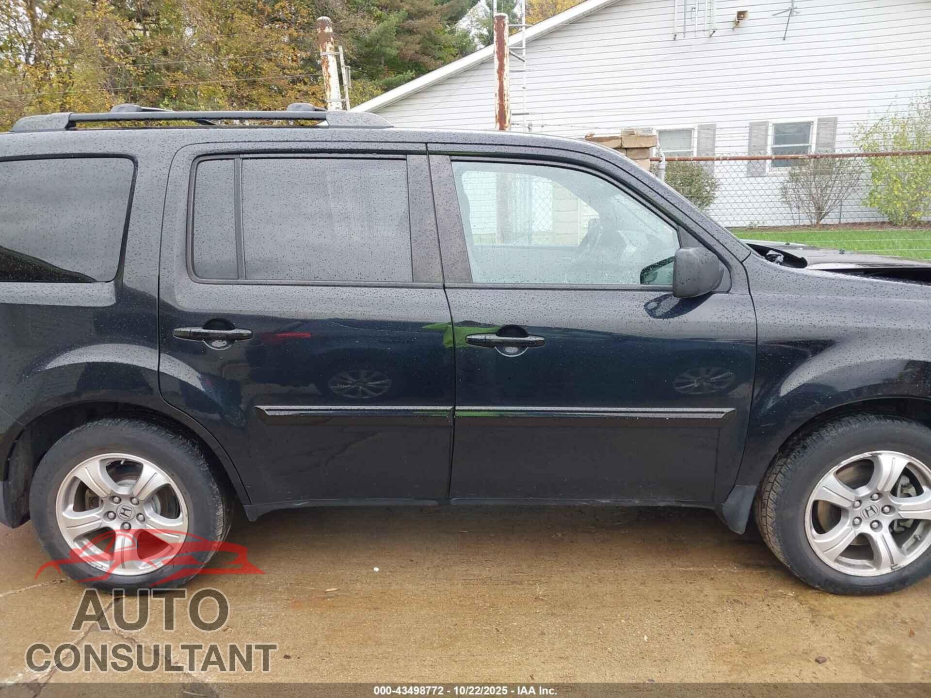 HONDA PILOT 2013 - 5FNYF4H56DB012203