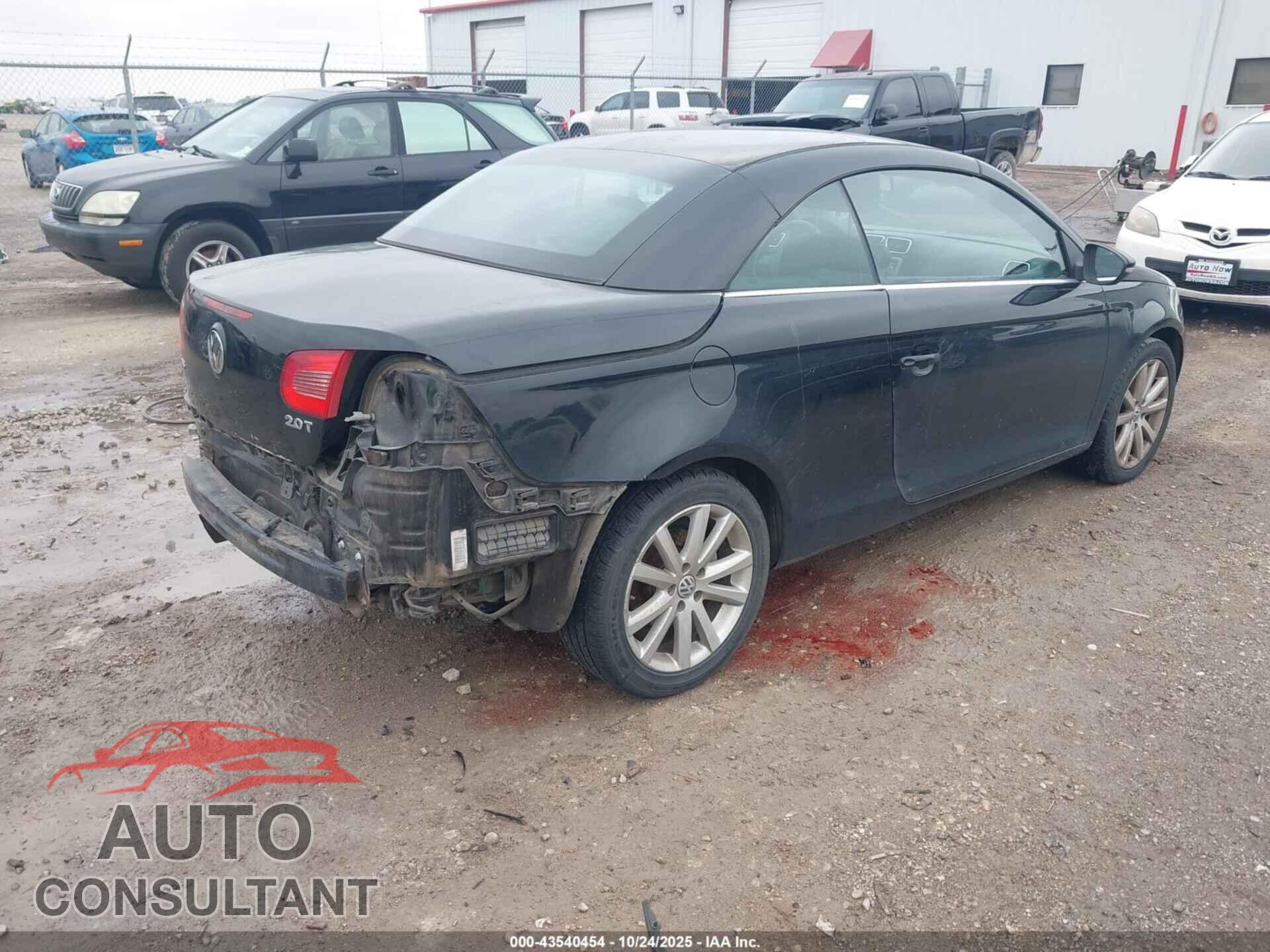 VOLKSWAGEN EOS 2009 - WVWBA71F49V020138