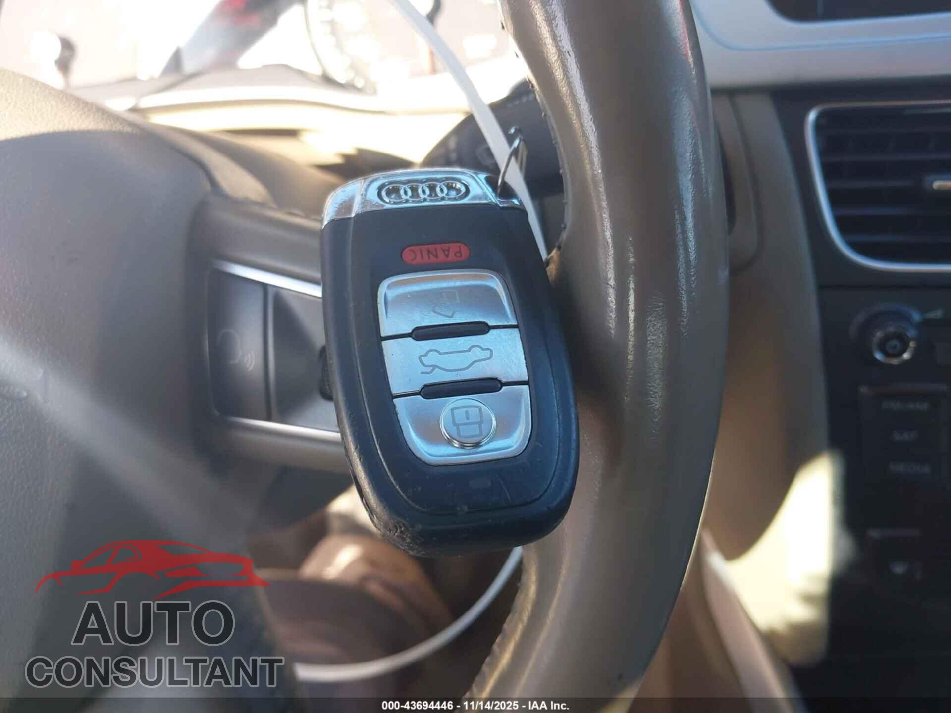 AUDI A4 2012 - WAUBFAFL1CA118830