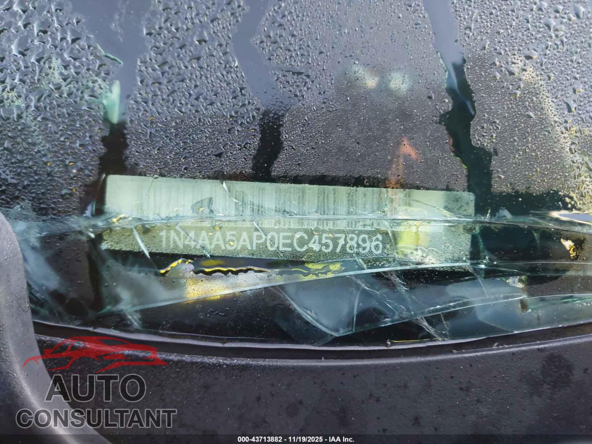 NISSAN MAXIMA 2014 - 1N4AA5AP0EC457896