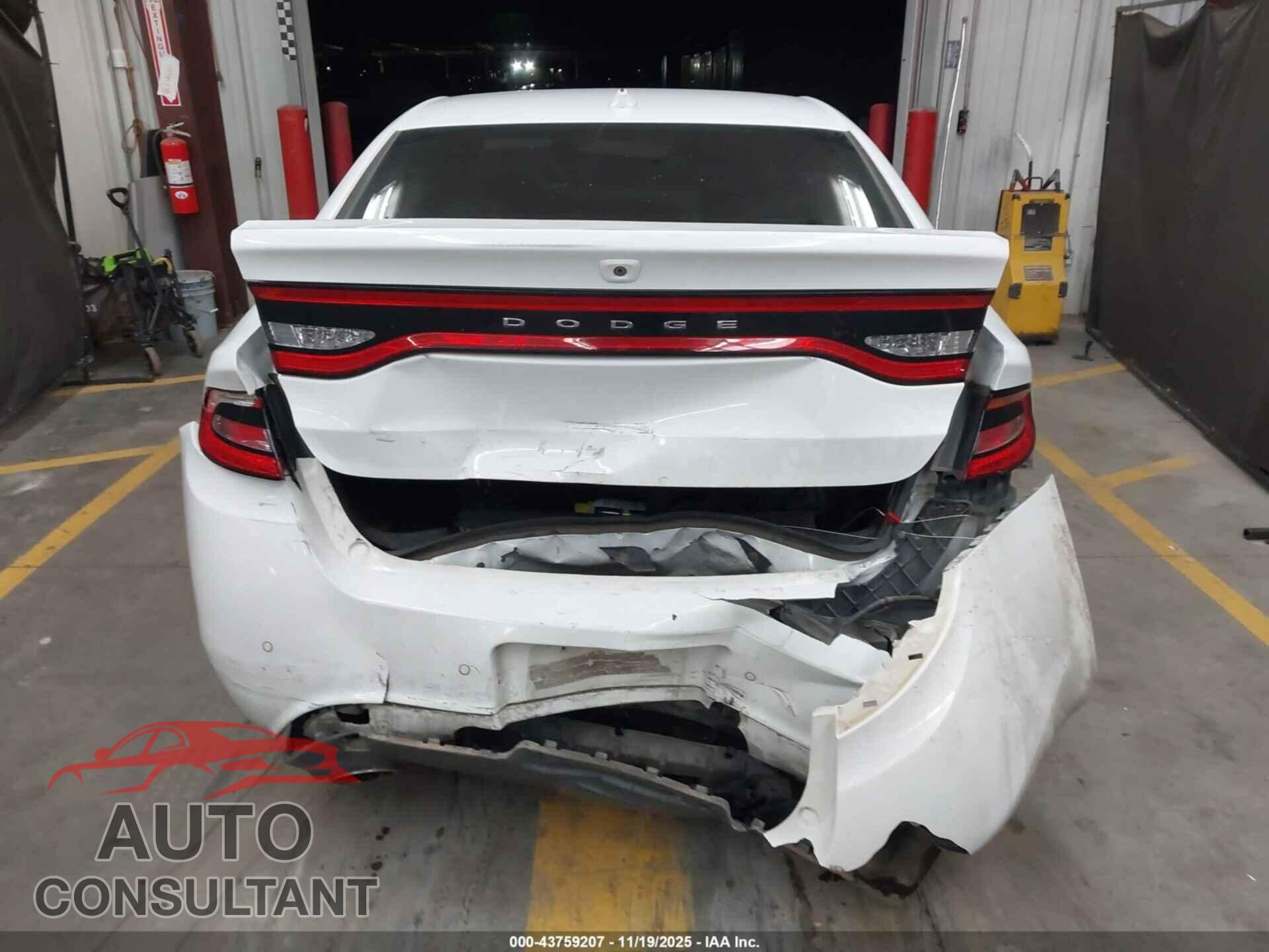 DODGE DART 2013 - 1C3CDFCH0DD576051