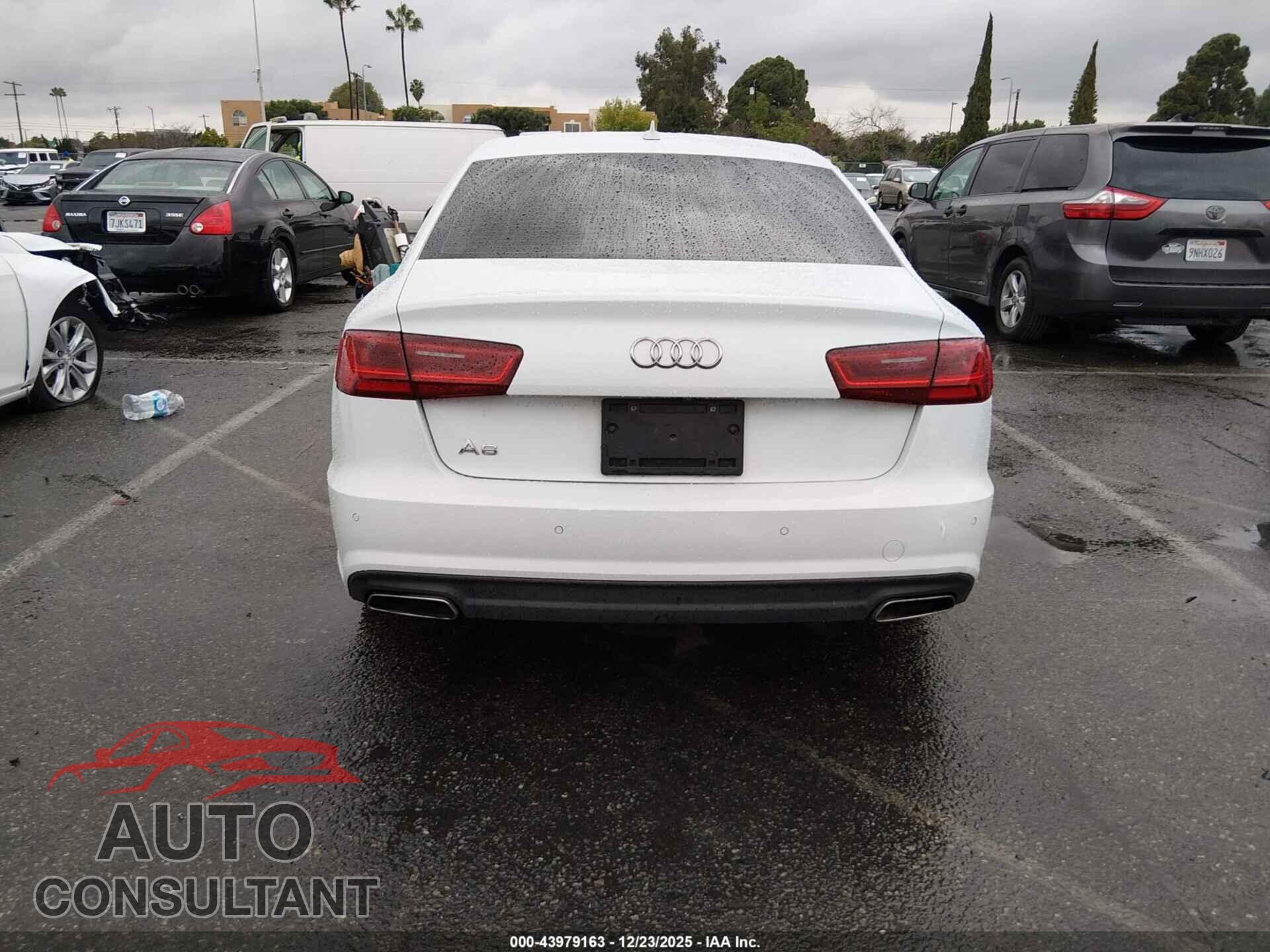 AUDI A6 2017 - WAUC8AFC1HN058949
