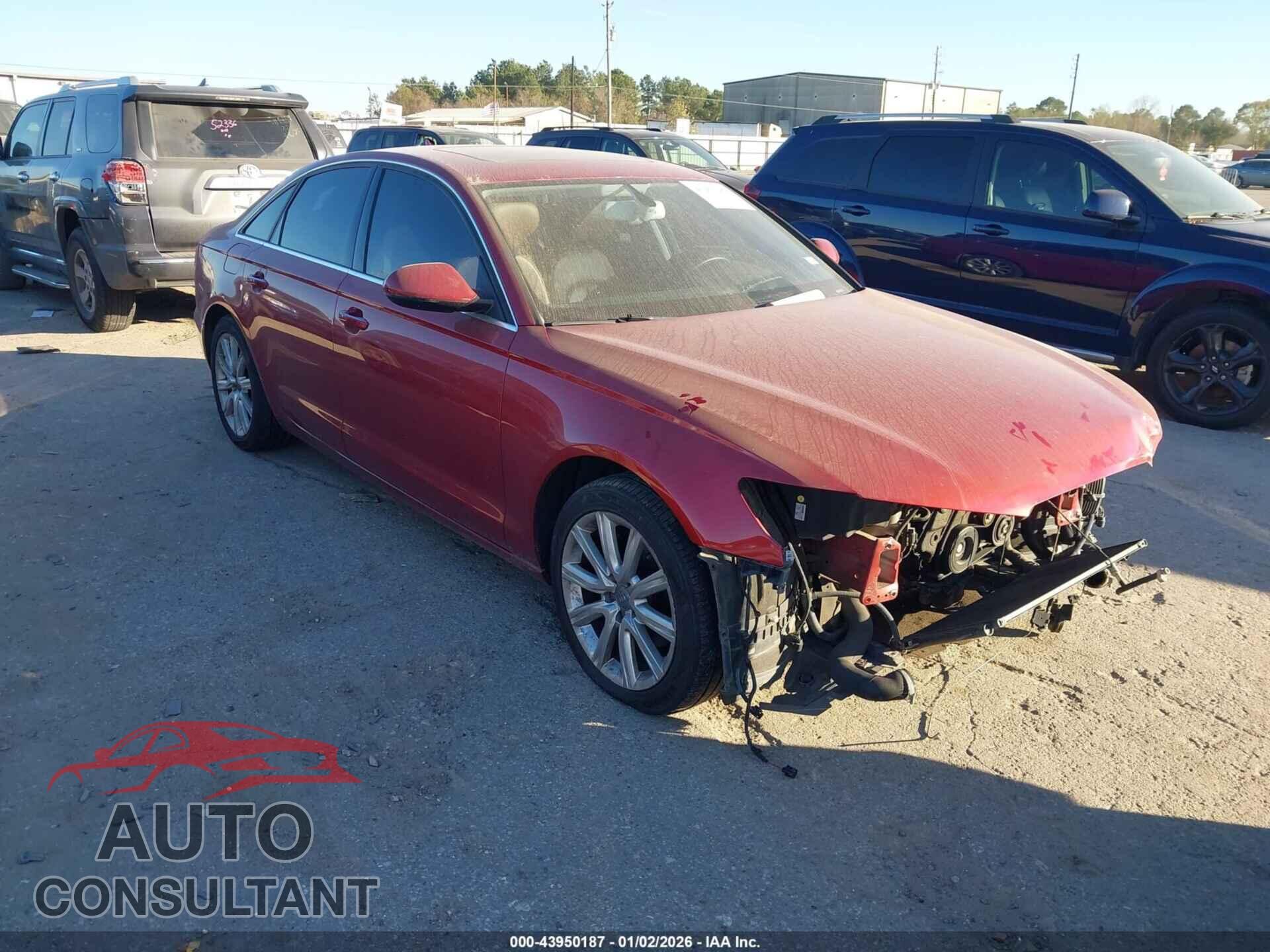 AUDI A6 2013 - WAUGFAFC6DN038066