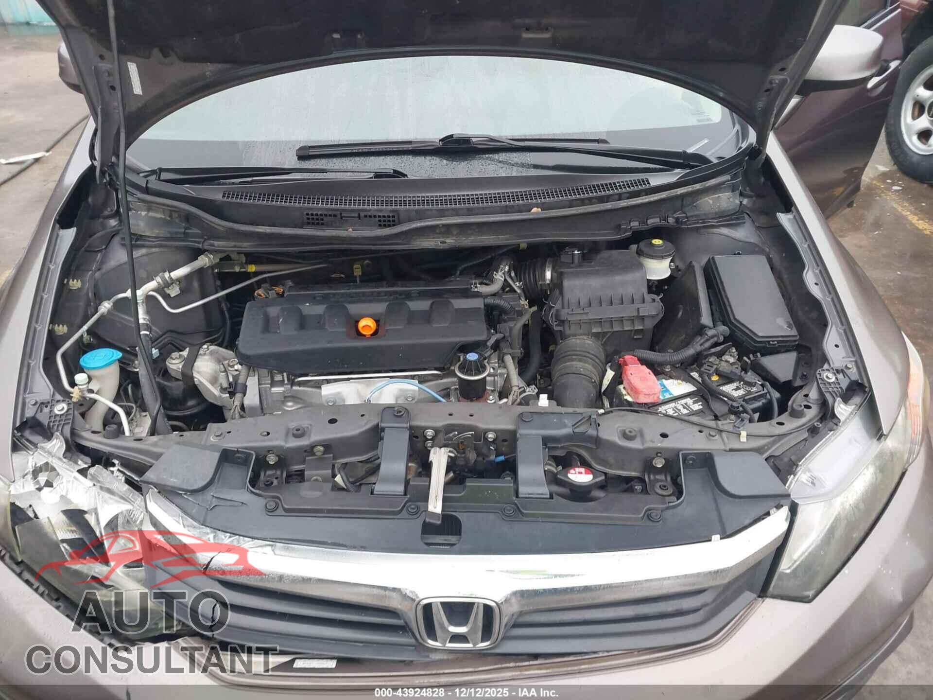 HONDA CIVIC 2012 - 2HGFB2F96CH526978