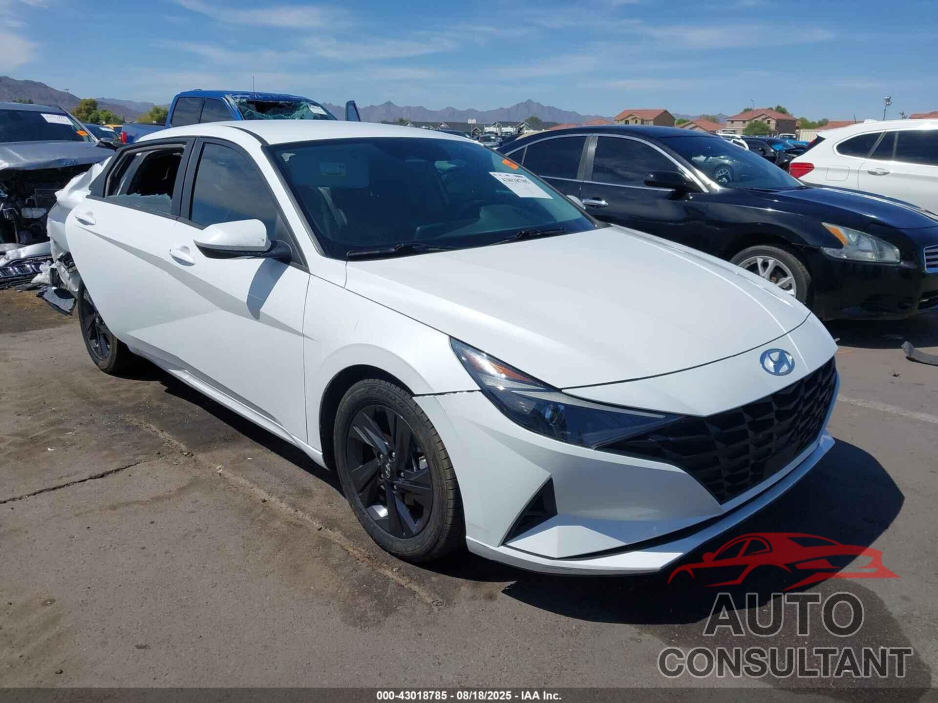HYUNDAI ELANTRA 2021 - 5NPLS4AG3MH048899