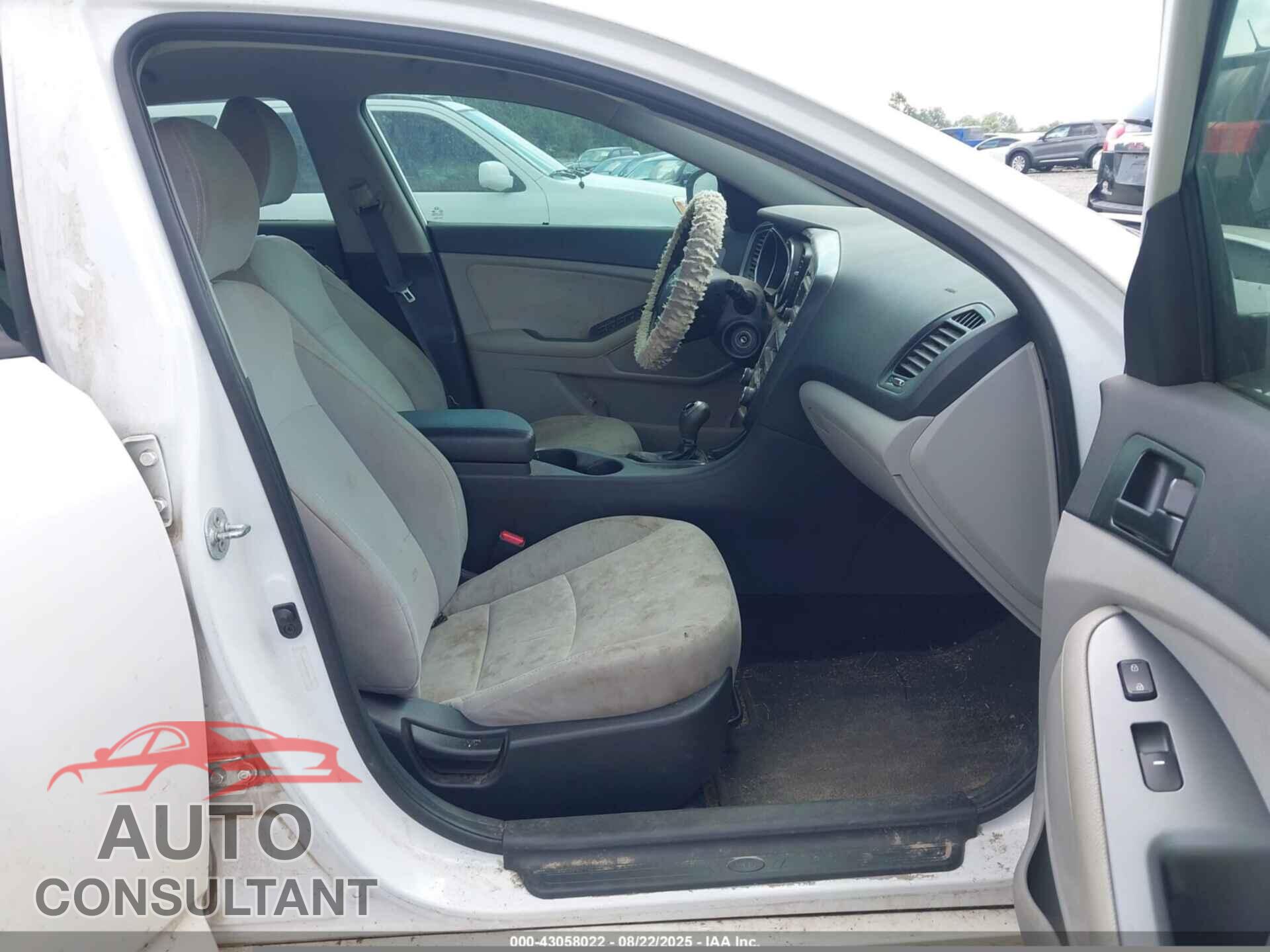 KIA OPTIMA 2012 - 5XXGM4A75CG047758