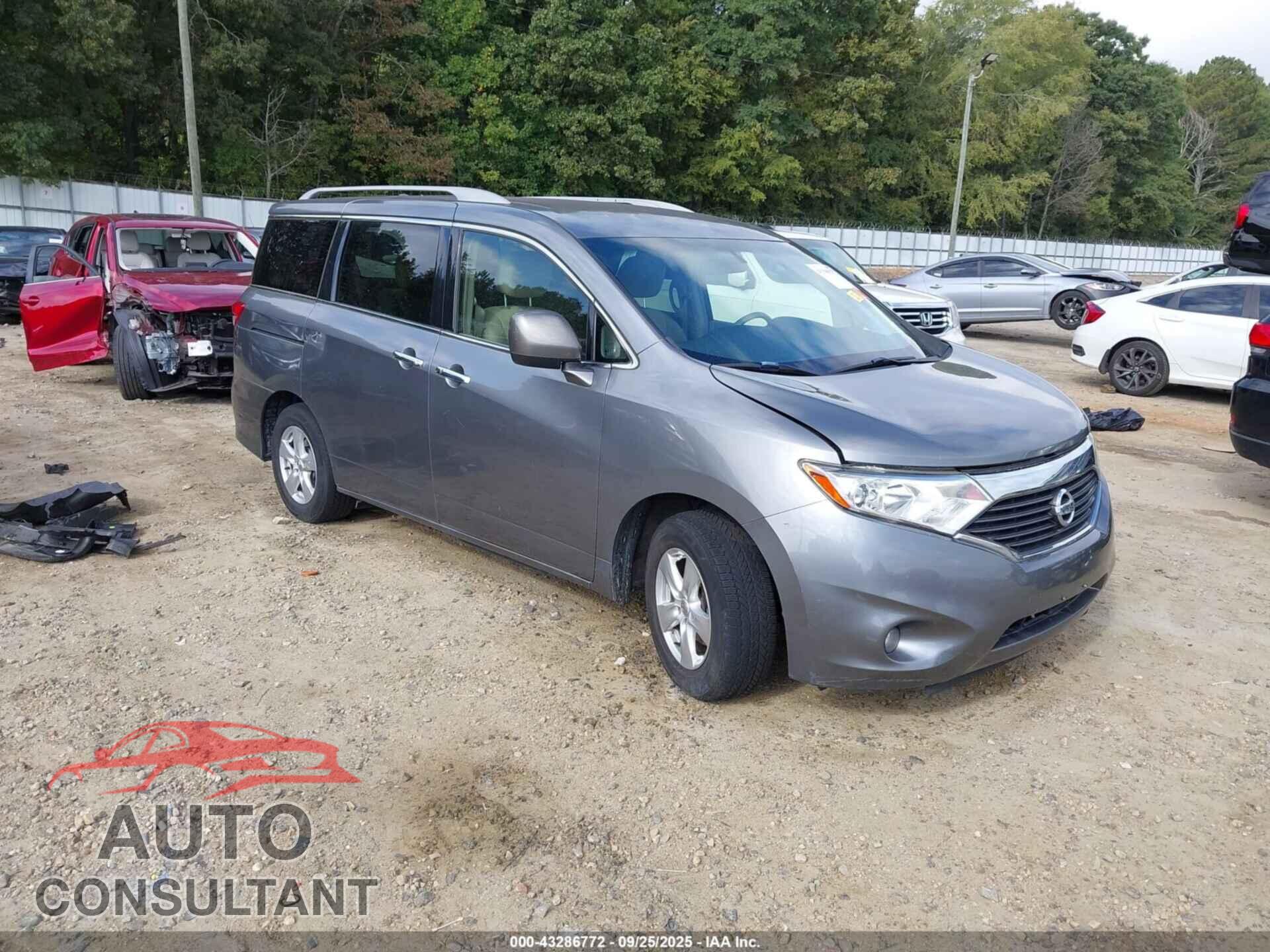 NISSAN QUEST 2017 - JN8AE2KP6H9167552