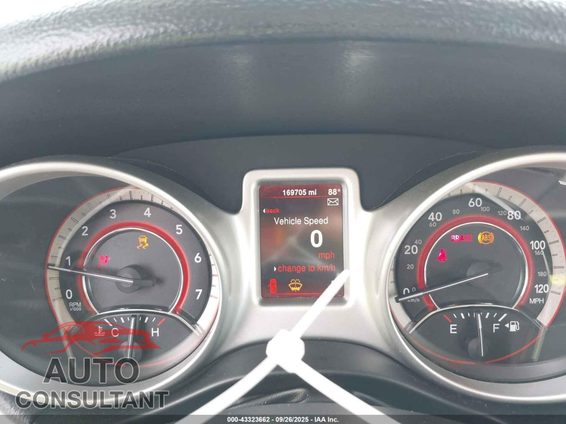 DODGE JOURNEY 2014 - 3C4PDCAB4ET304012