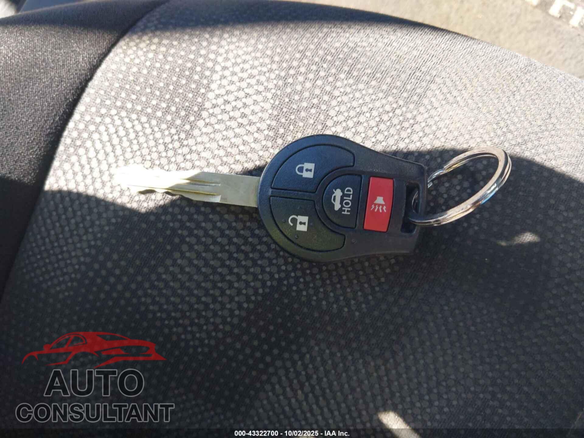 NISSAN SENTRA 2013 - 1N4AB7AP0DN910135