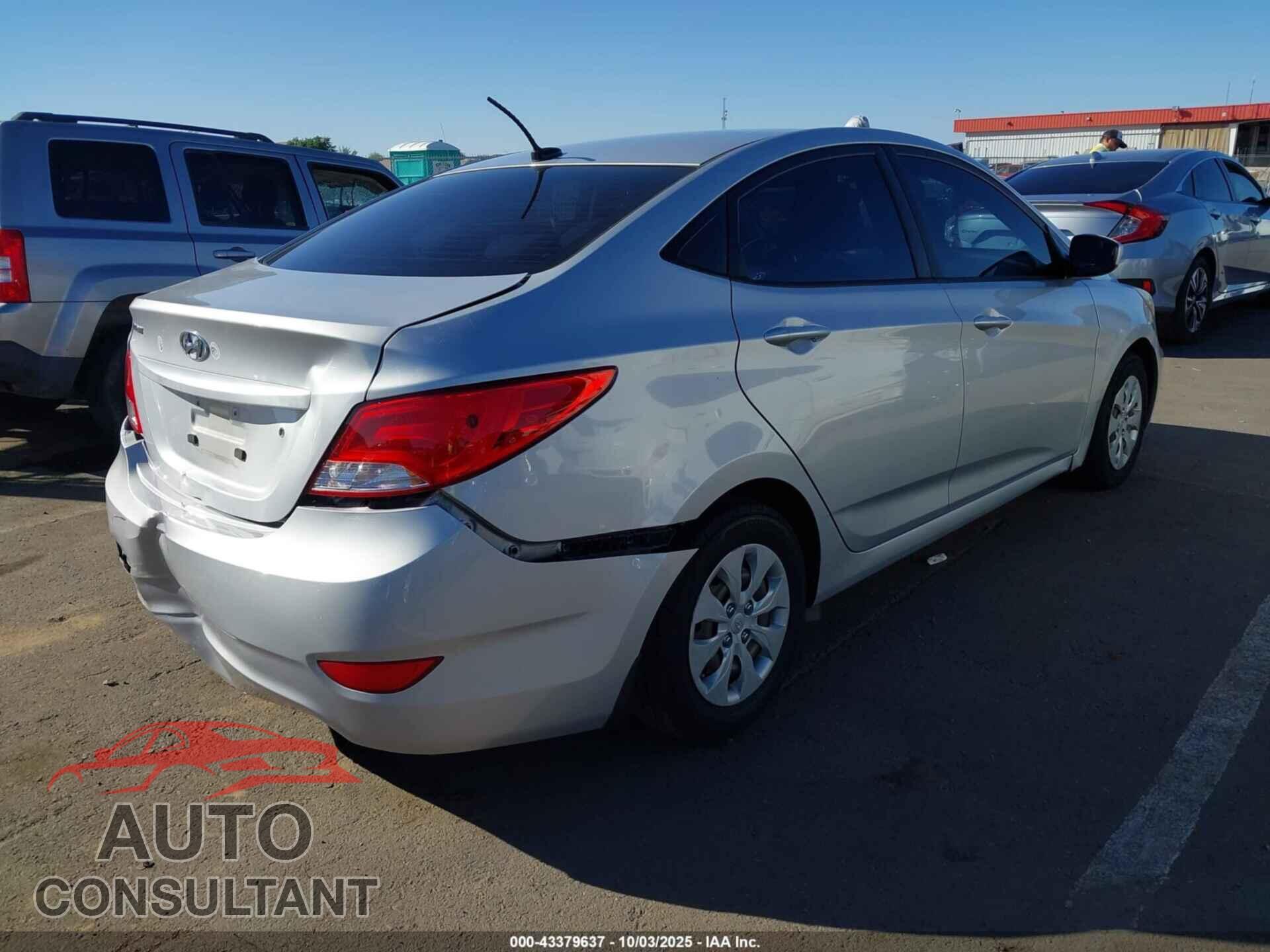 HYUNDAI ACCENT 2016 - KMHCT4AE0GU053589