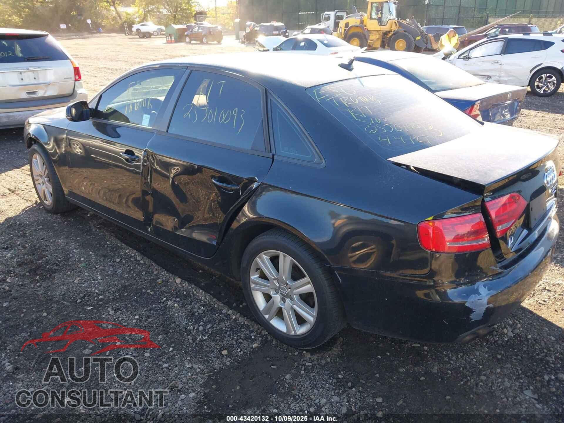 AUDI A4 2010 - WAUBFAFL0AN011256