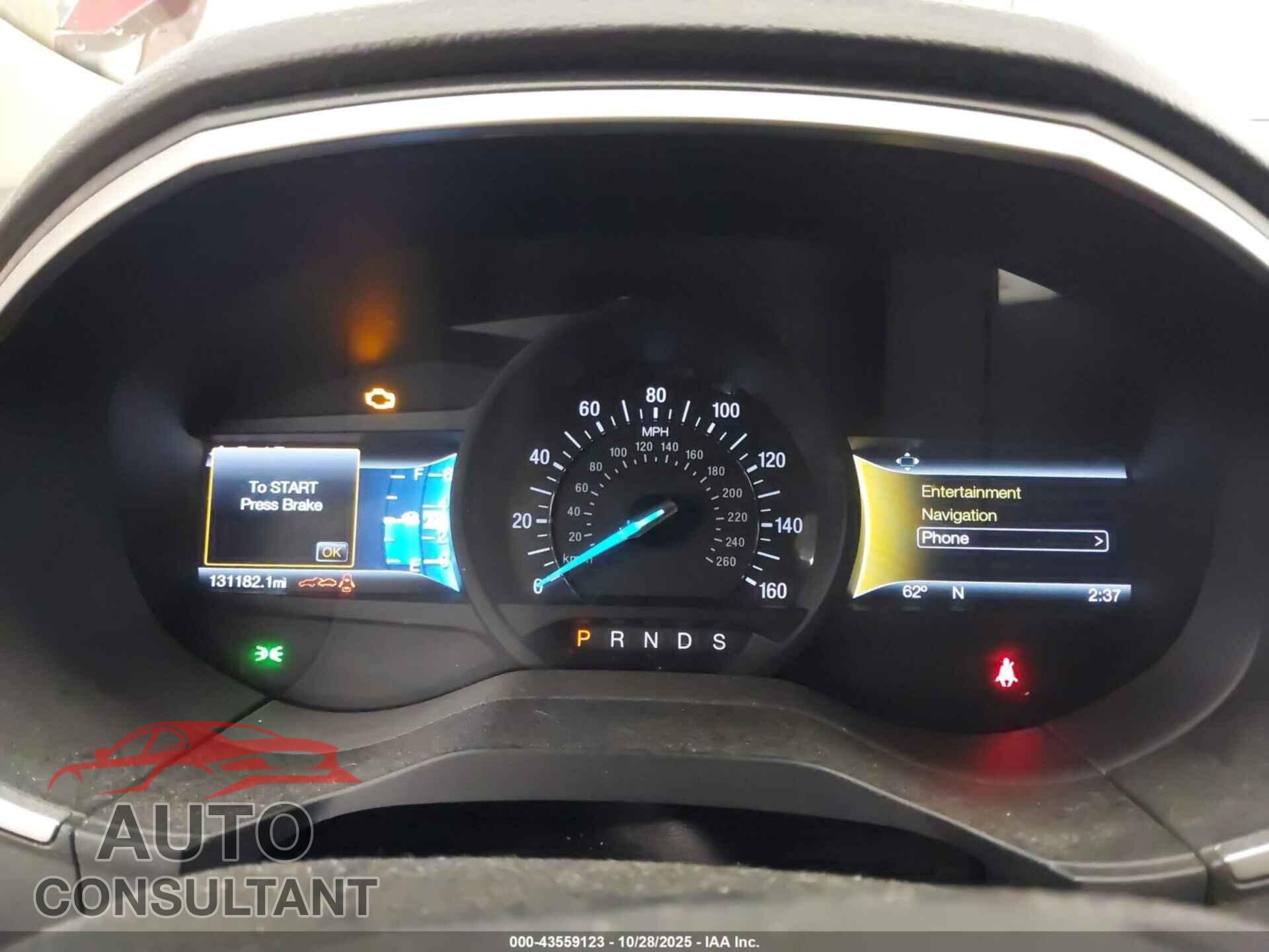 FORD EDGE 2016 - 2FMPK4J8XGBC66828
