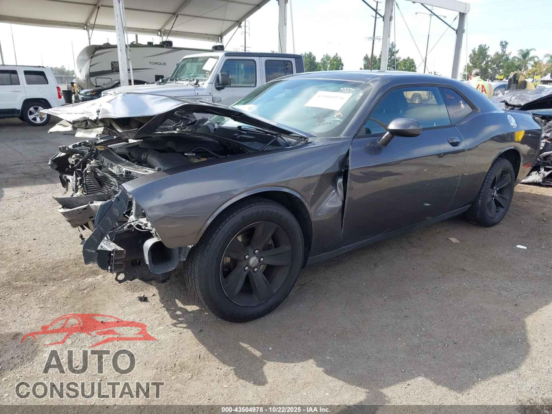 DODGE CHALLENGER 2016 - 2C3CDZAG2GH326071