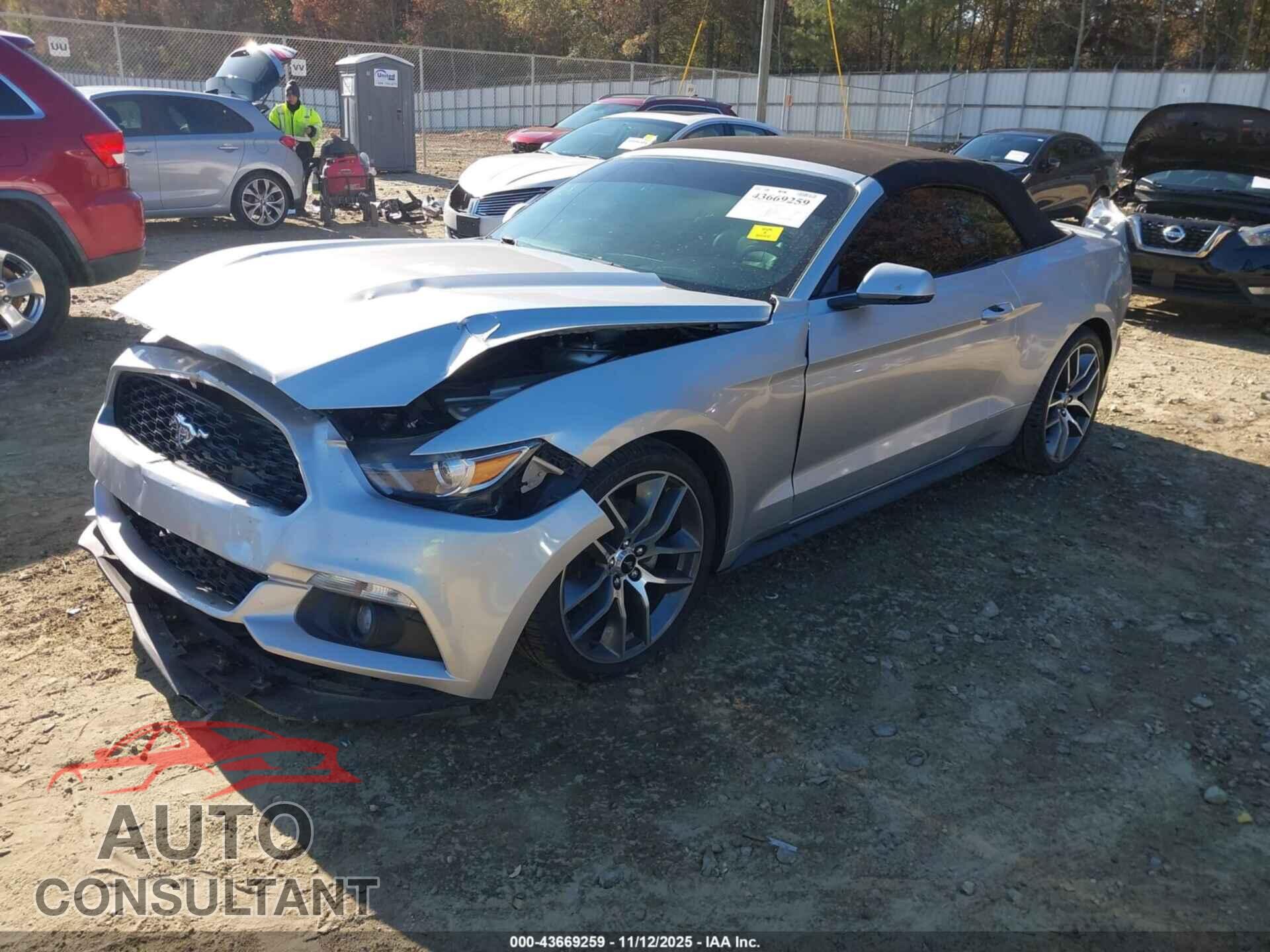 FORD MUSTANG 2015 - 1FATP8UH1F5377560