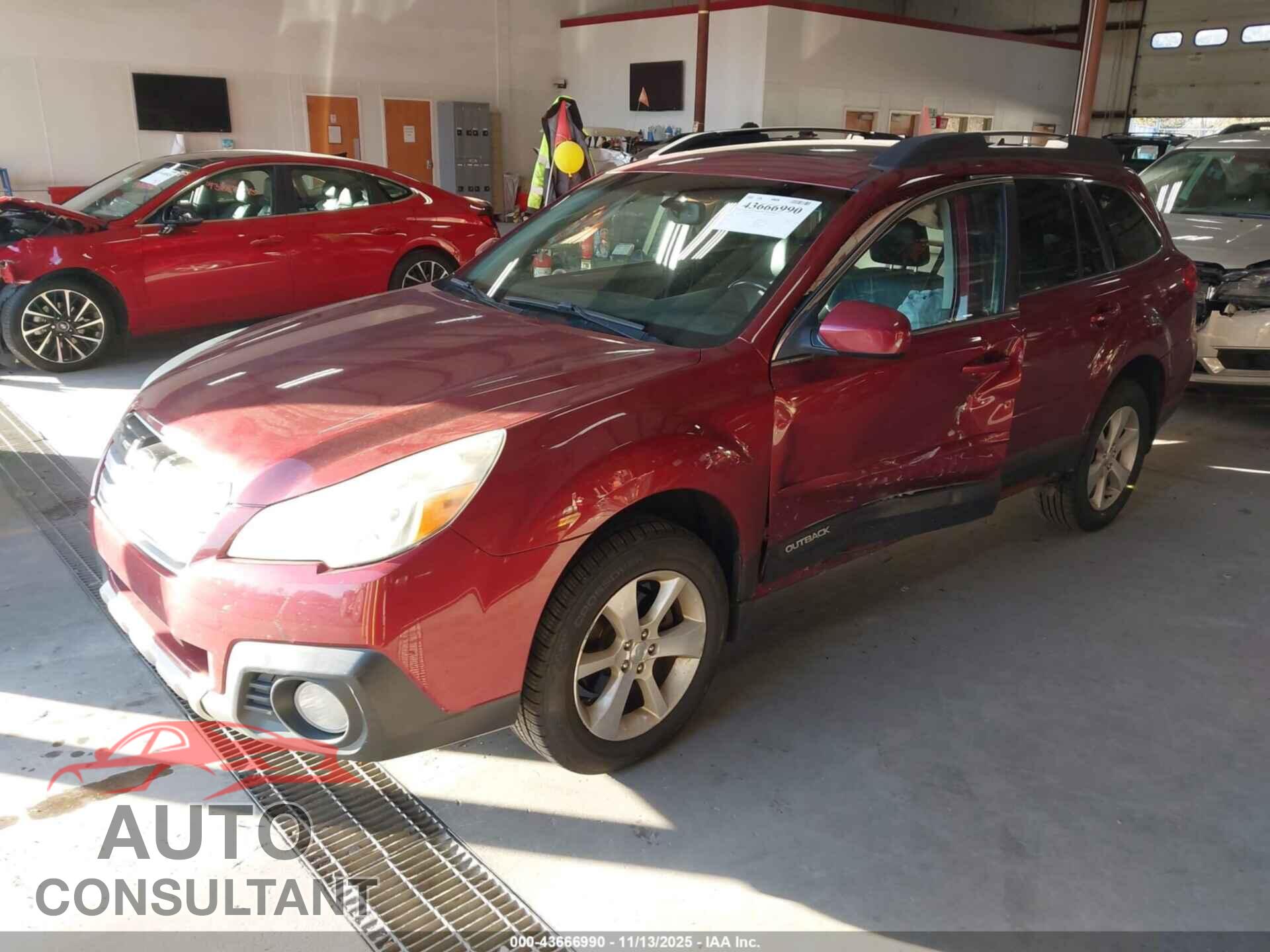 SUBARU OUTBACK 2013 - 4S4BRCKC2D3200689